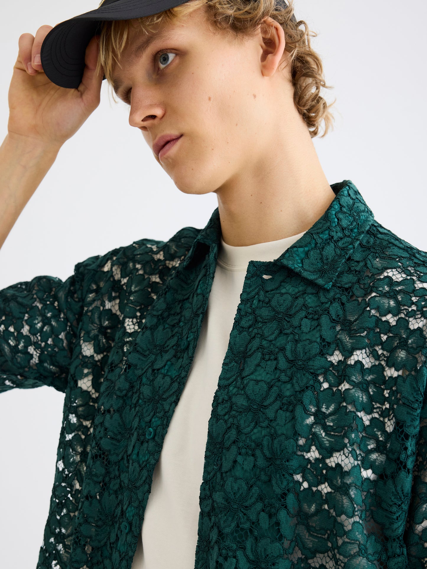 Woodbird WBBanks Lace Shirt Shirts Sports Green