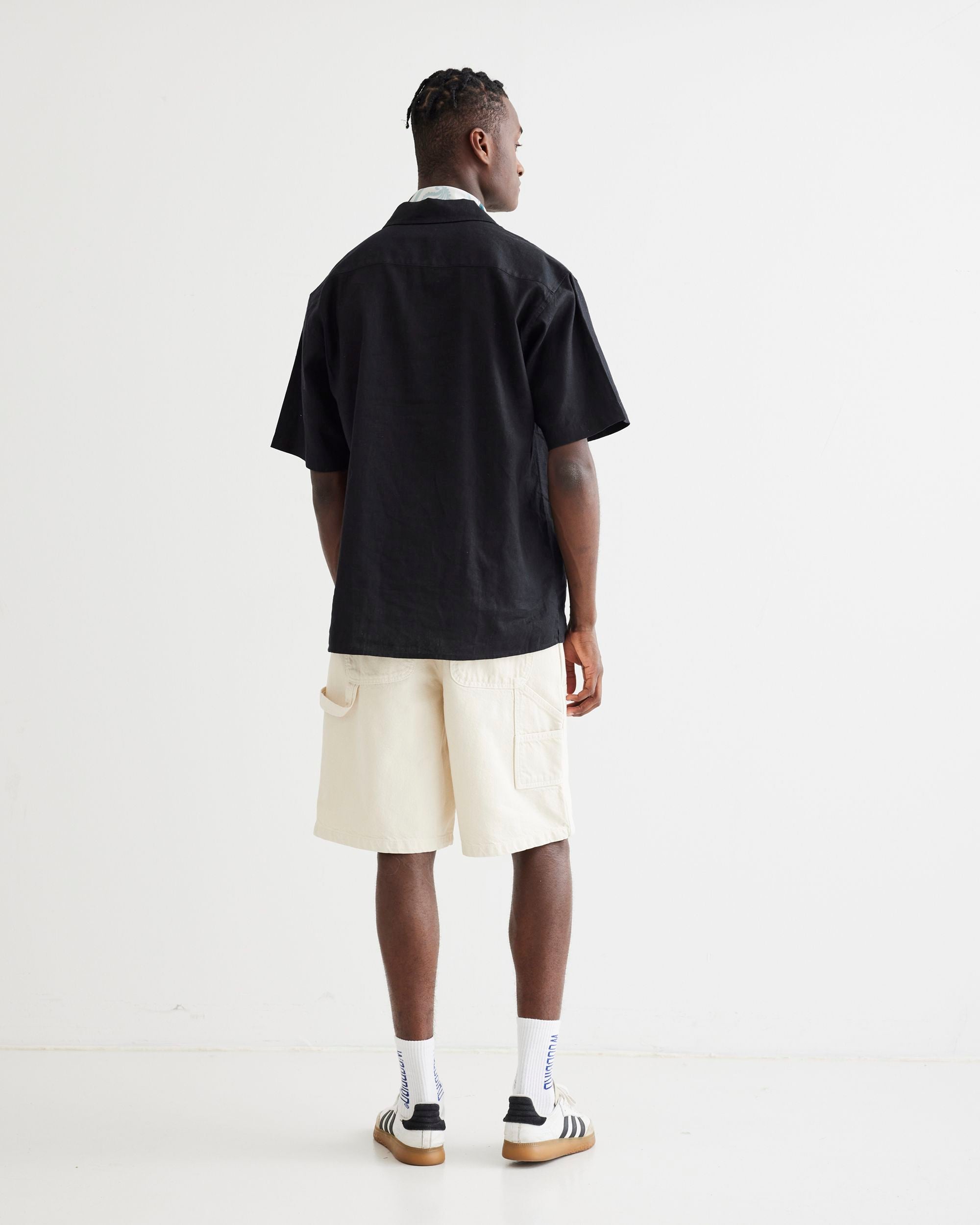 Woodbird WBBanks Linen Shirt Shirts Black