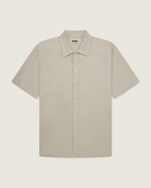 Woodbird WBBanks Linen Shirt Shirts Sand