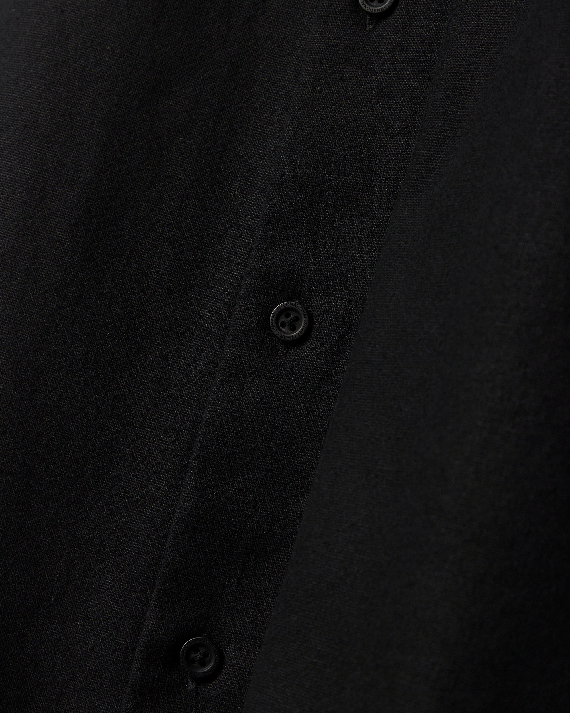 Woodbird WBBanks Linen Shirt Shirts Black
