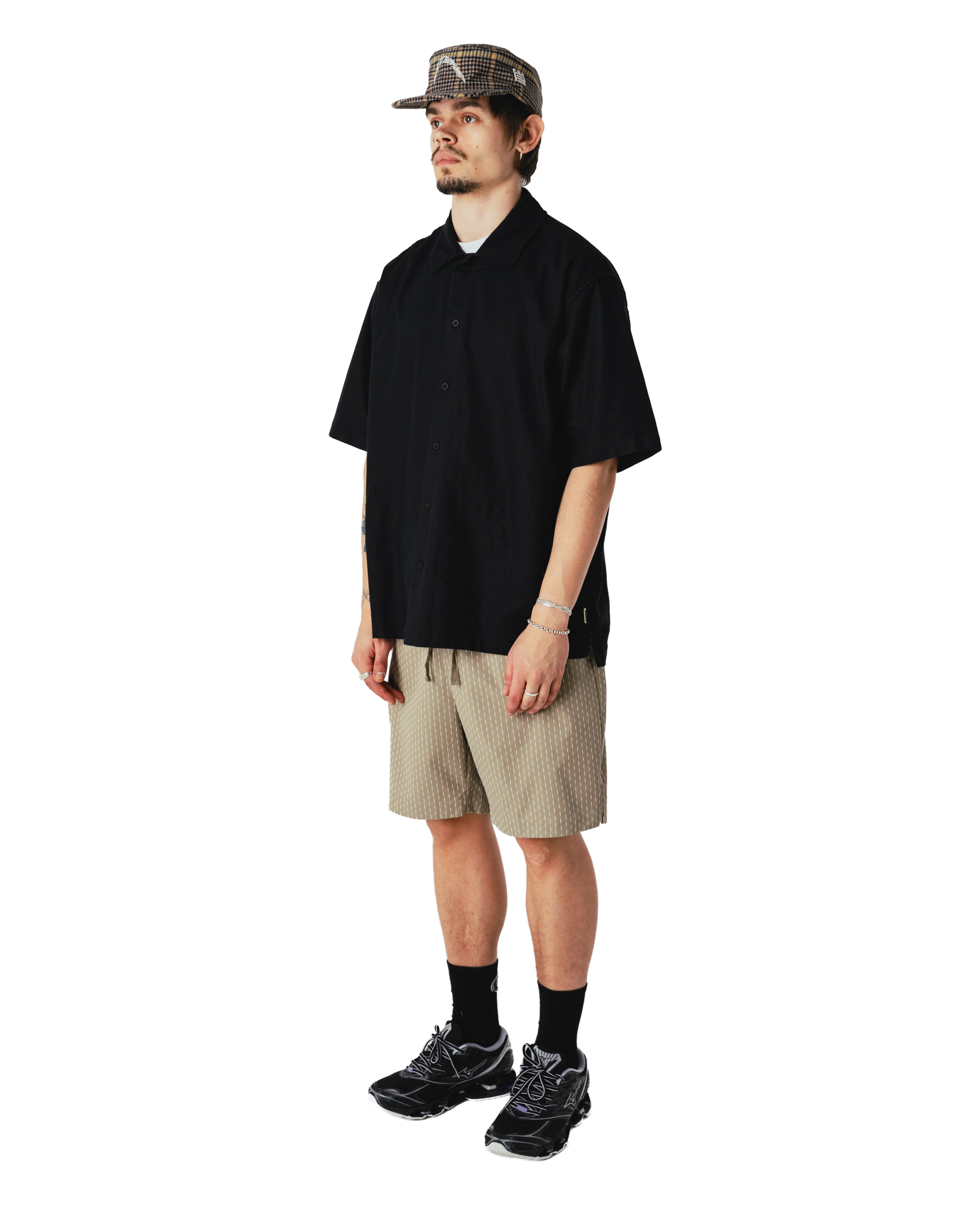 Woodbird WBBanks Linen Shirt Shirts Black