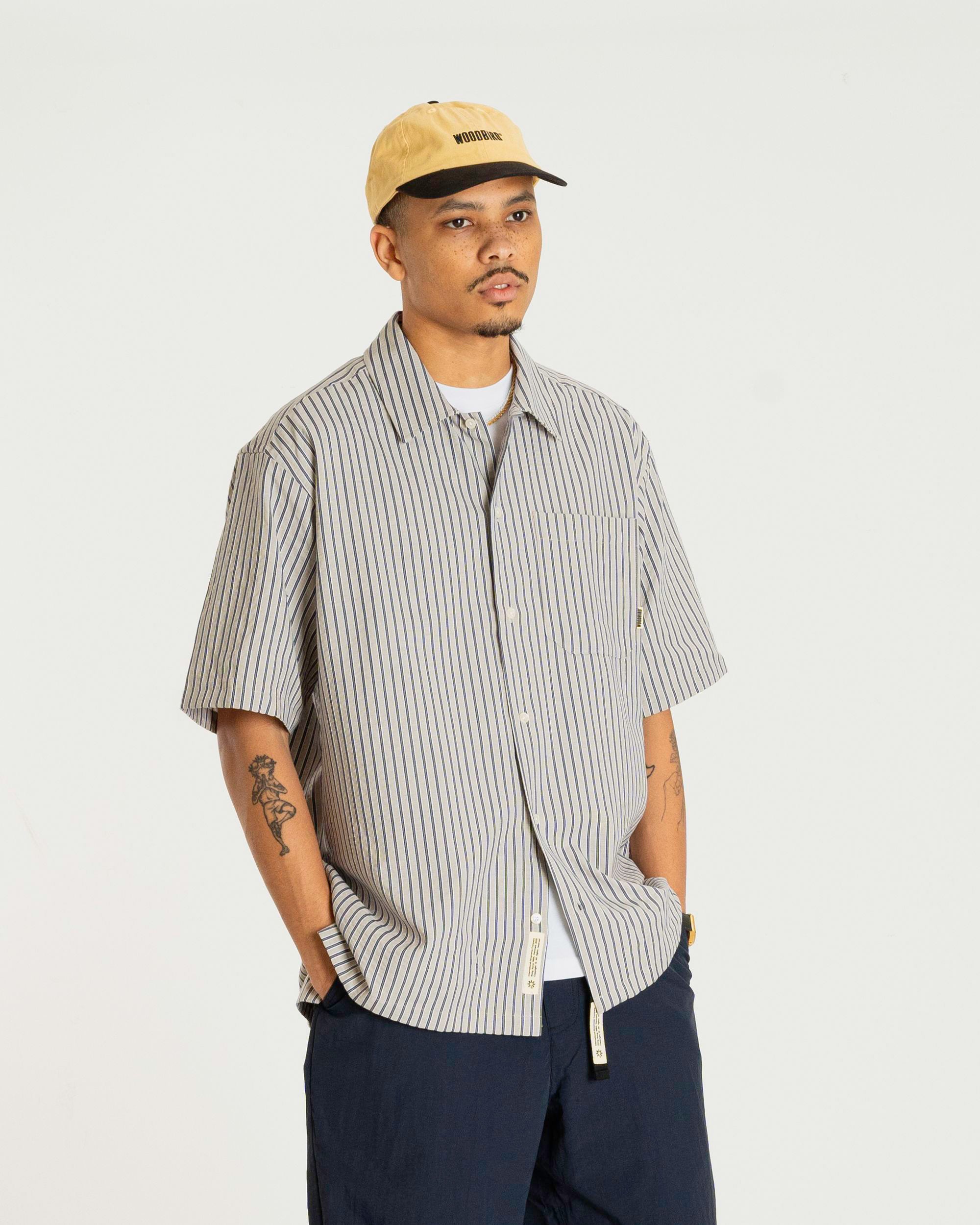 Woodbird WBBanks Ming Shirt Shirts Grey