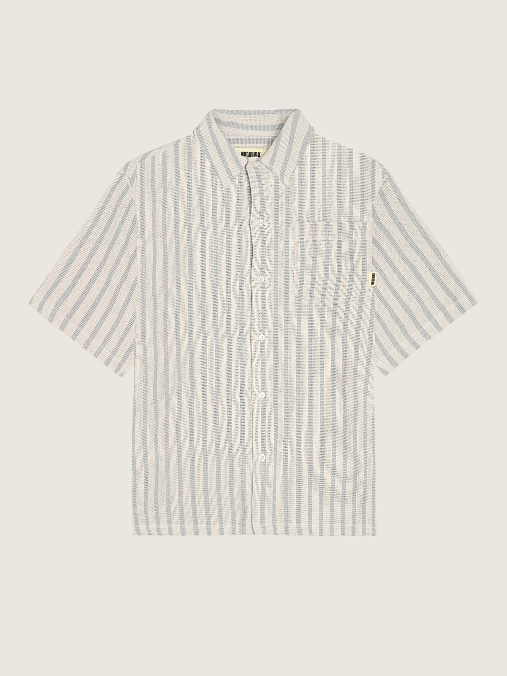 Woodbird WBBanks Weeve Shirt Shirts Off White