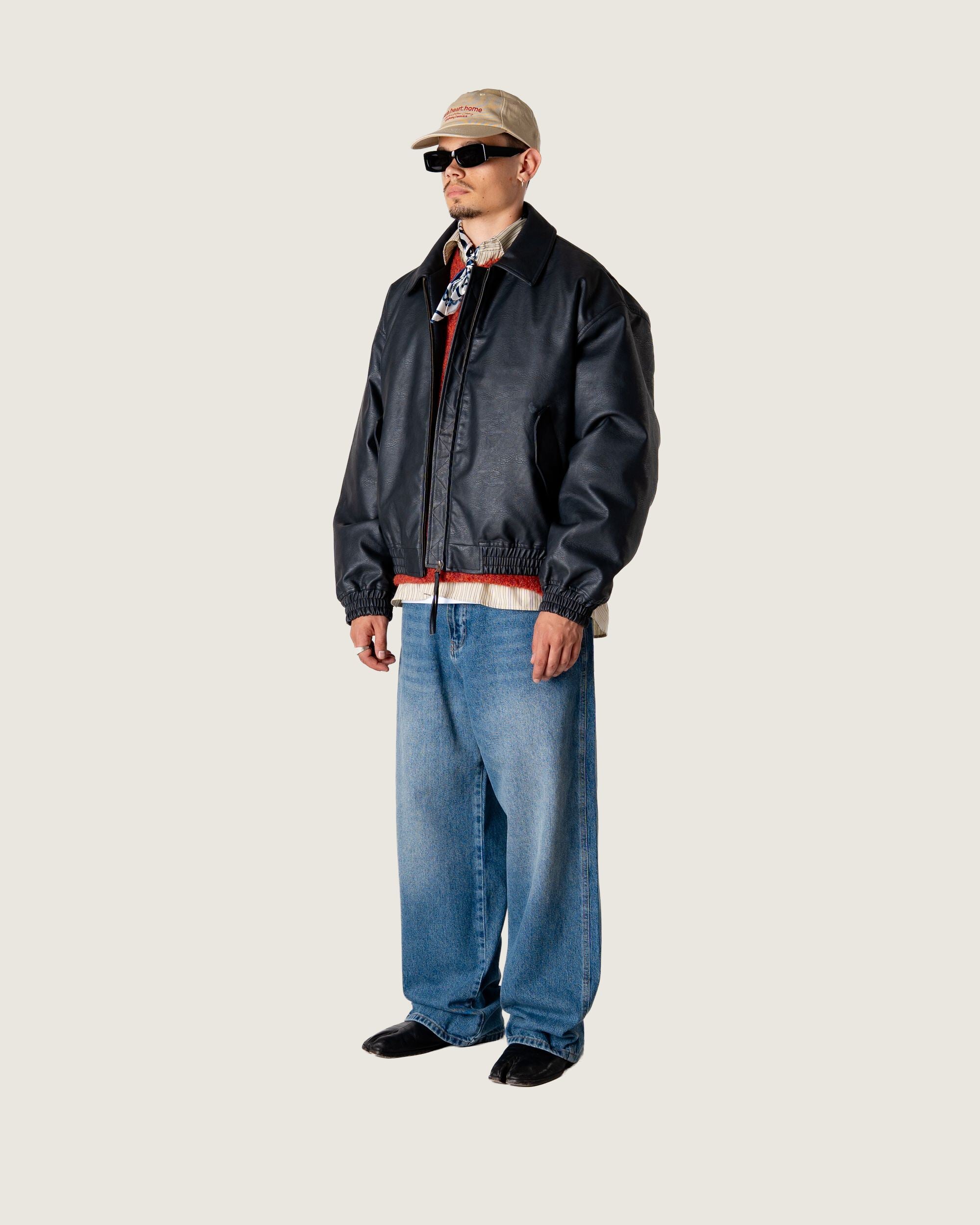 Woodbird WBBao Biker Jacket Jackets Black