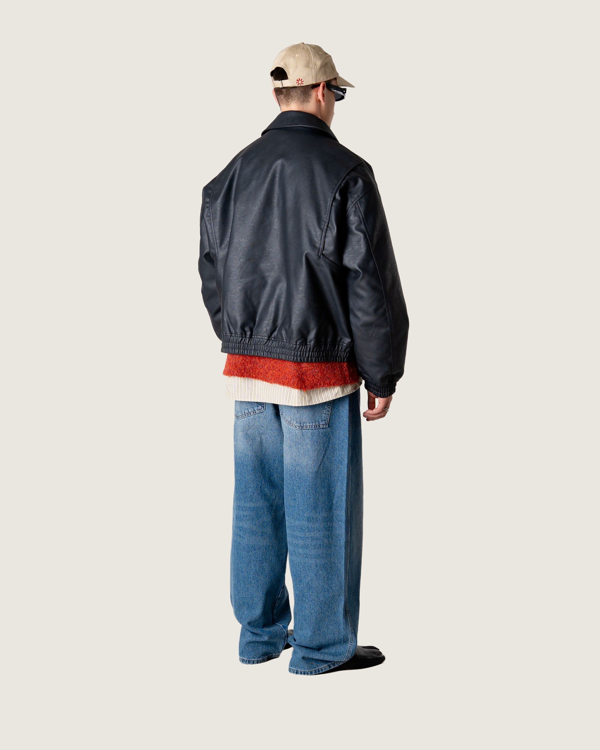 Woodbird WBBao Biker Jacket Jackets Black