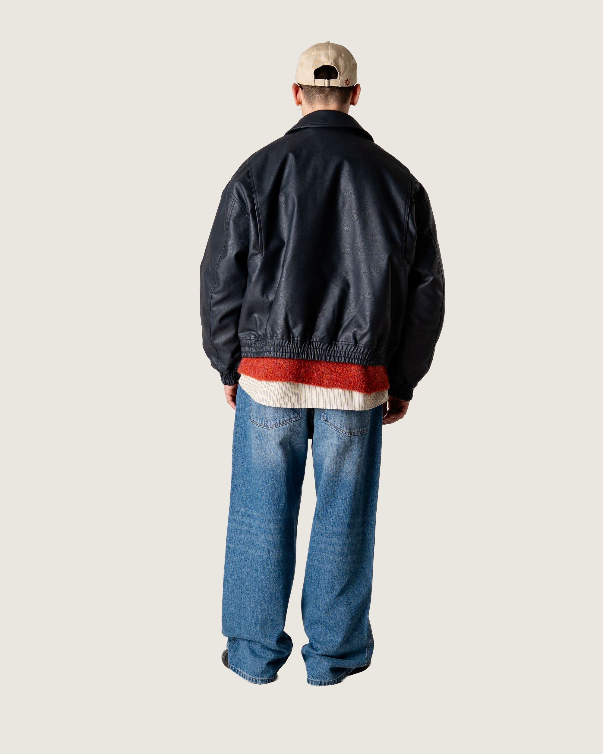 Woodbird WBBao Biker Jacket Jackets Black