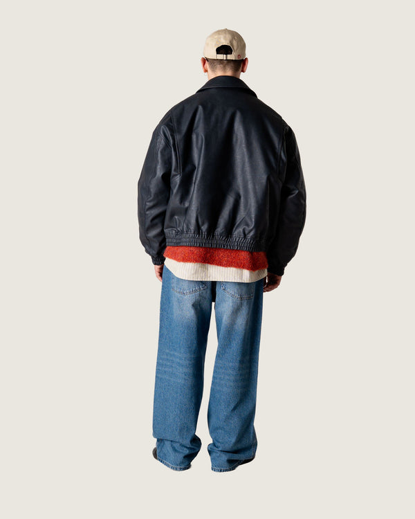 Woodbird WBBao Biker Jacket Jackets Black