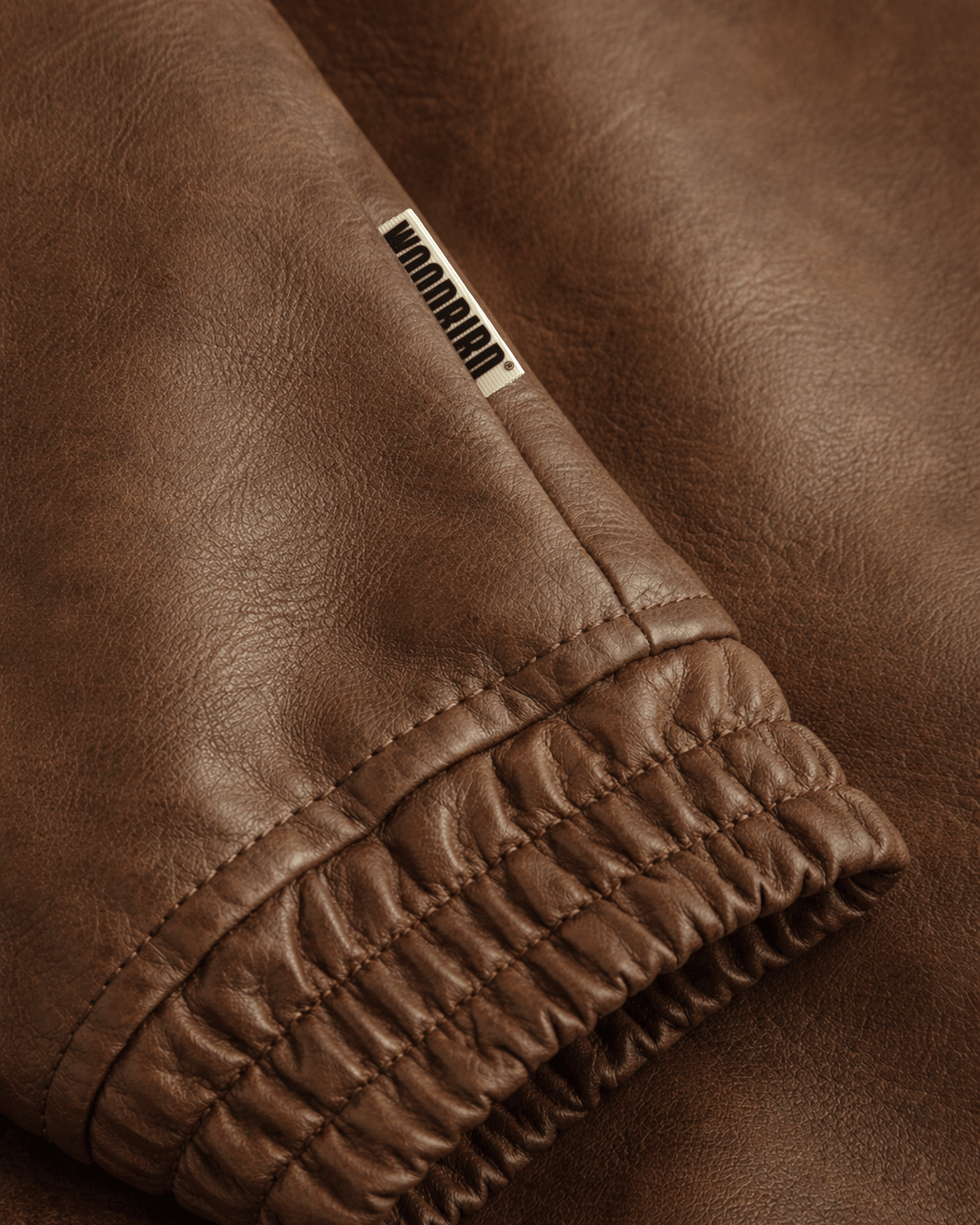 Woodbird WBBao Biker Jacket Jackets Dark Brown