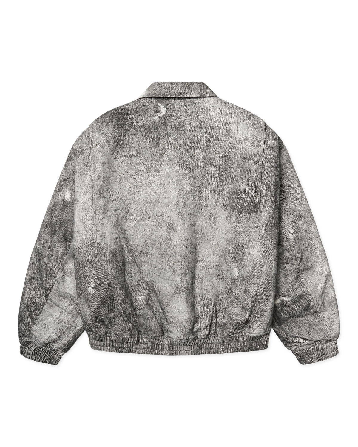 Woodbird WBBao Printed Jacket Outerwear Grey-Black