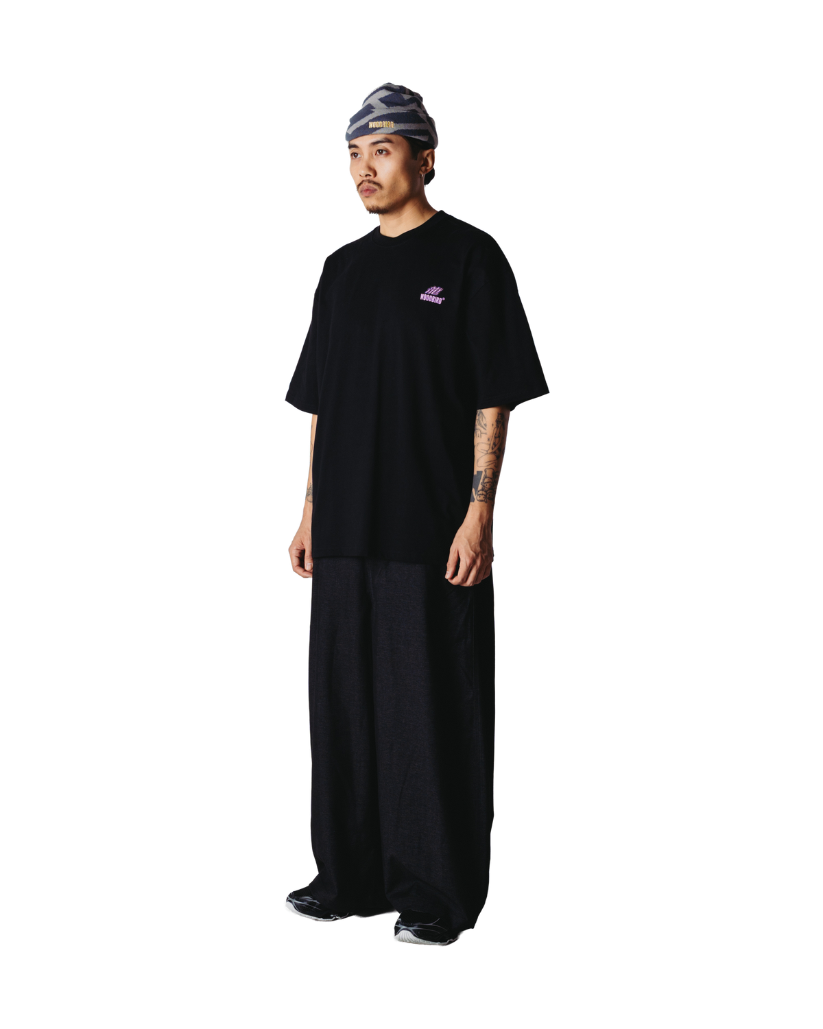 Woodbird WBBeam Action Tee T-Shirts Black