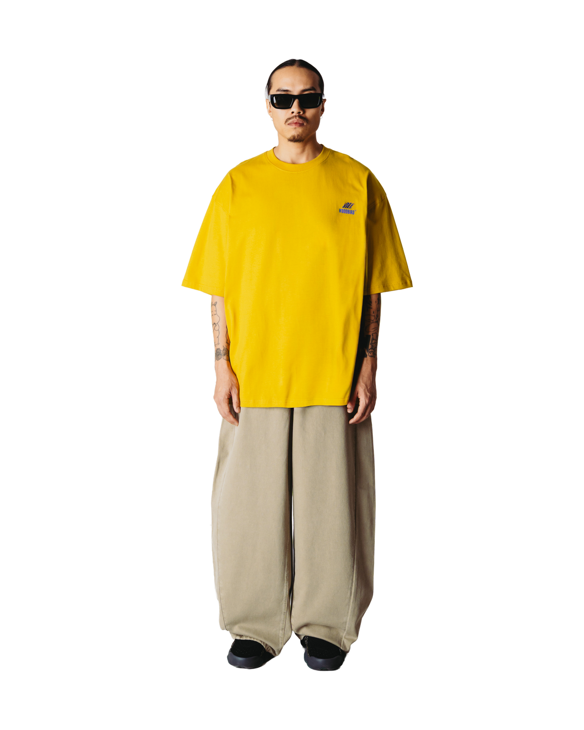 Woodbird WBBeam Action Tee T-Shirts Honey