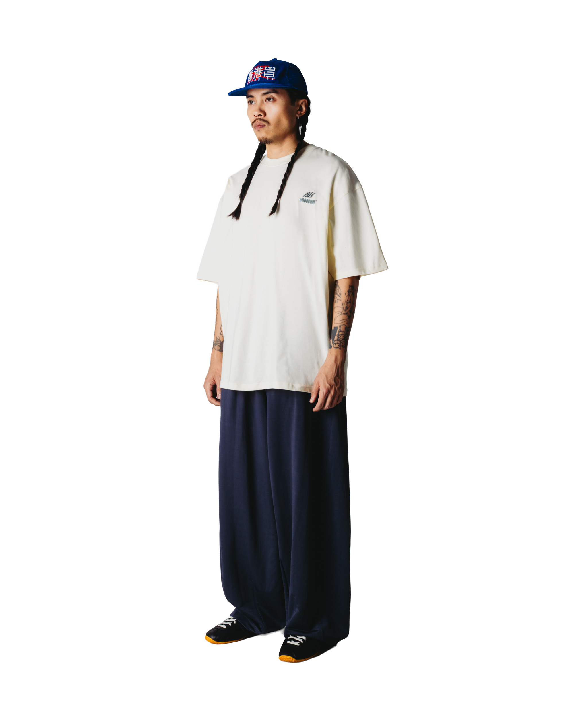 Woodbird WBBeam Action Tee T-Shirts Off White