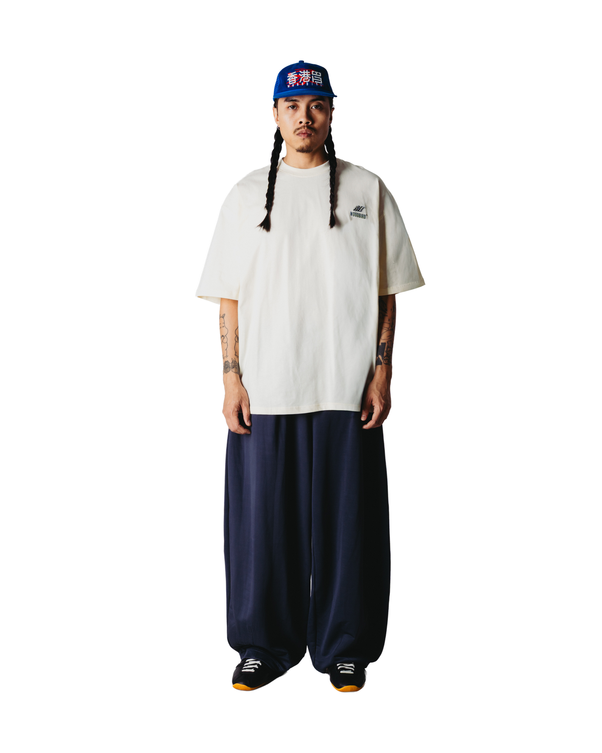 Woodbird WBBeam Action Tee T-Shirts Off White