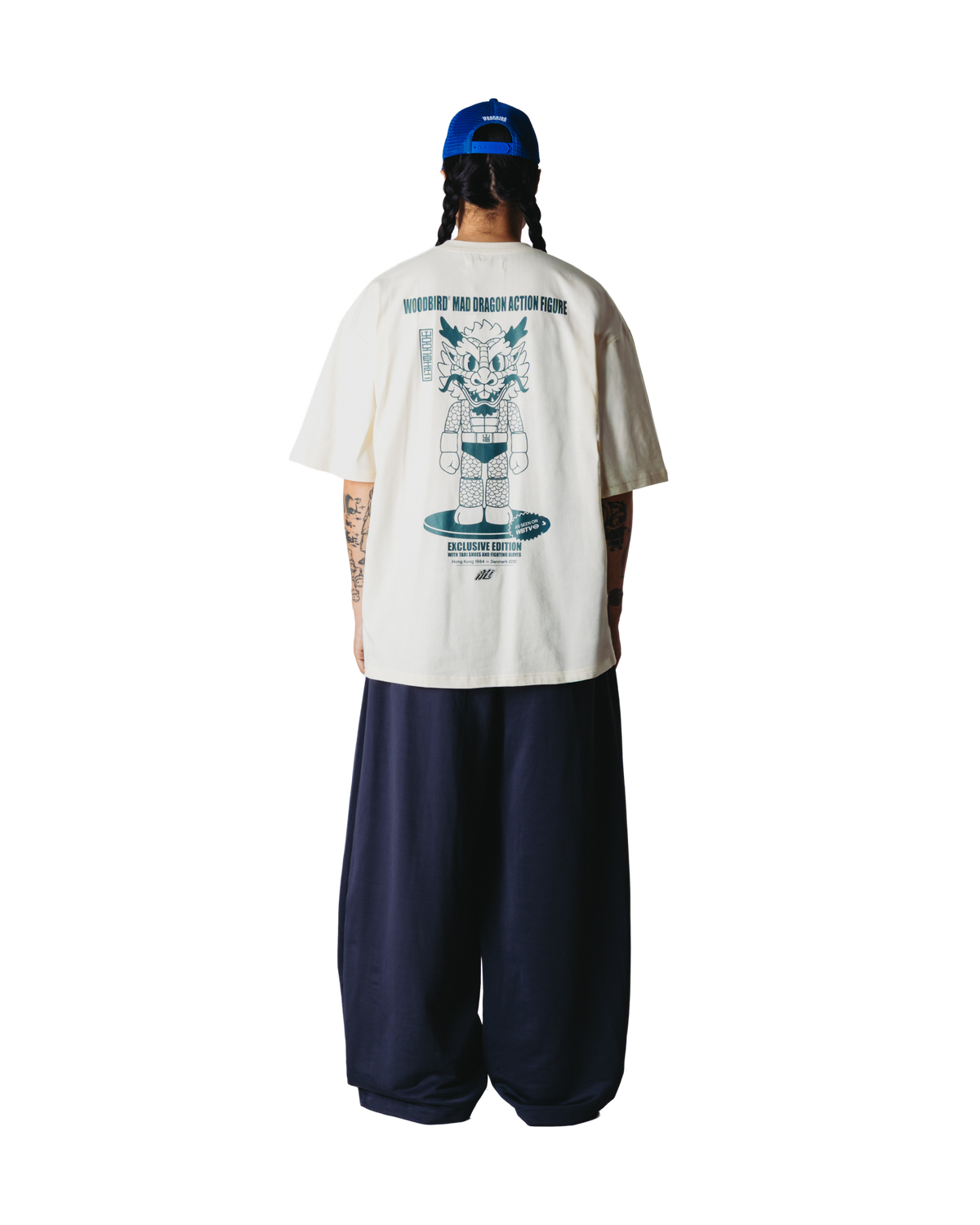 Woodbird WBBeam Action Tee T-Shirts Off White