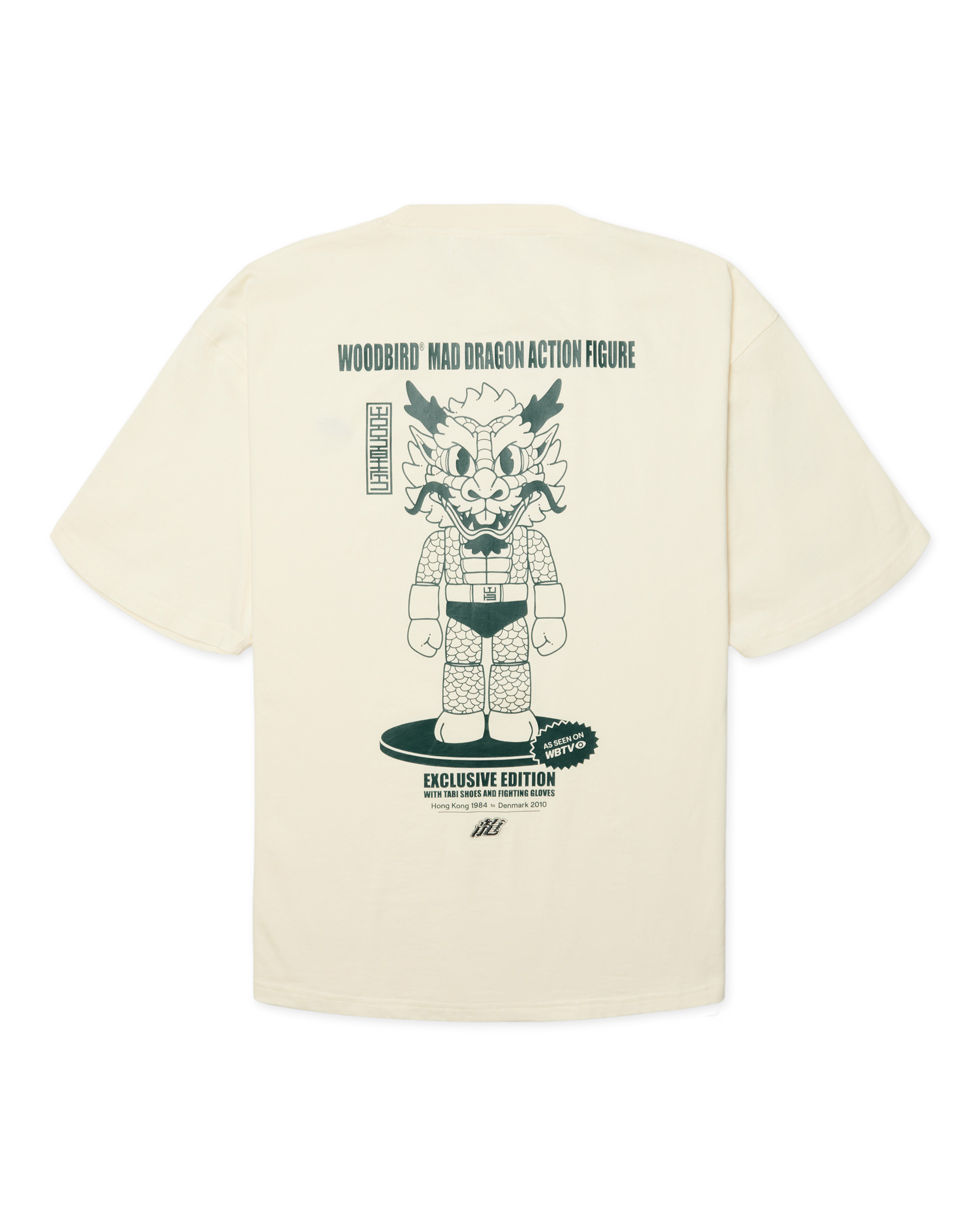Woodbird WBBeam Action Tee T-Shirts Off White