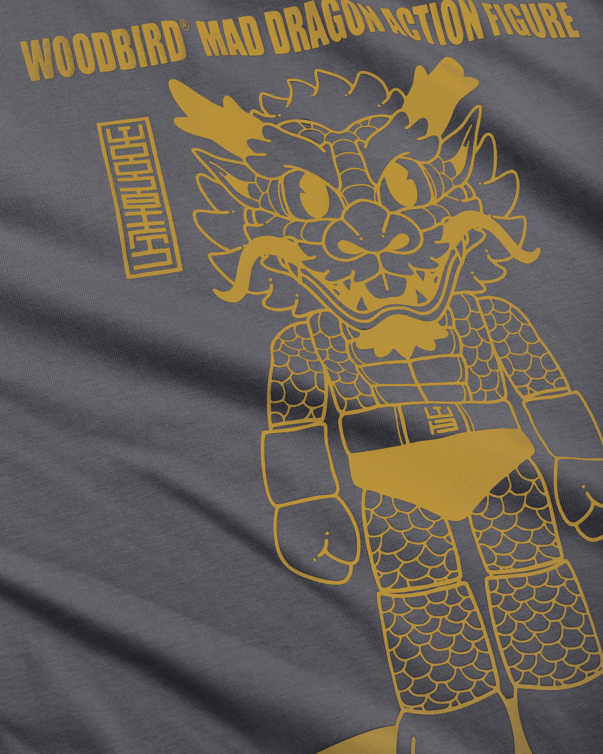 Woodbird WBBeam Action Tee T-Shirts Slate Blue