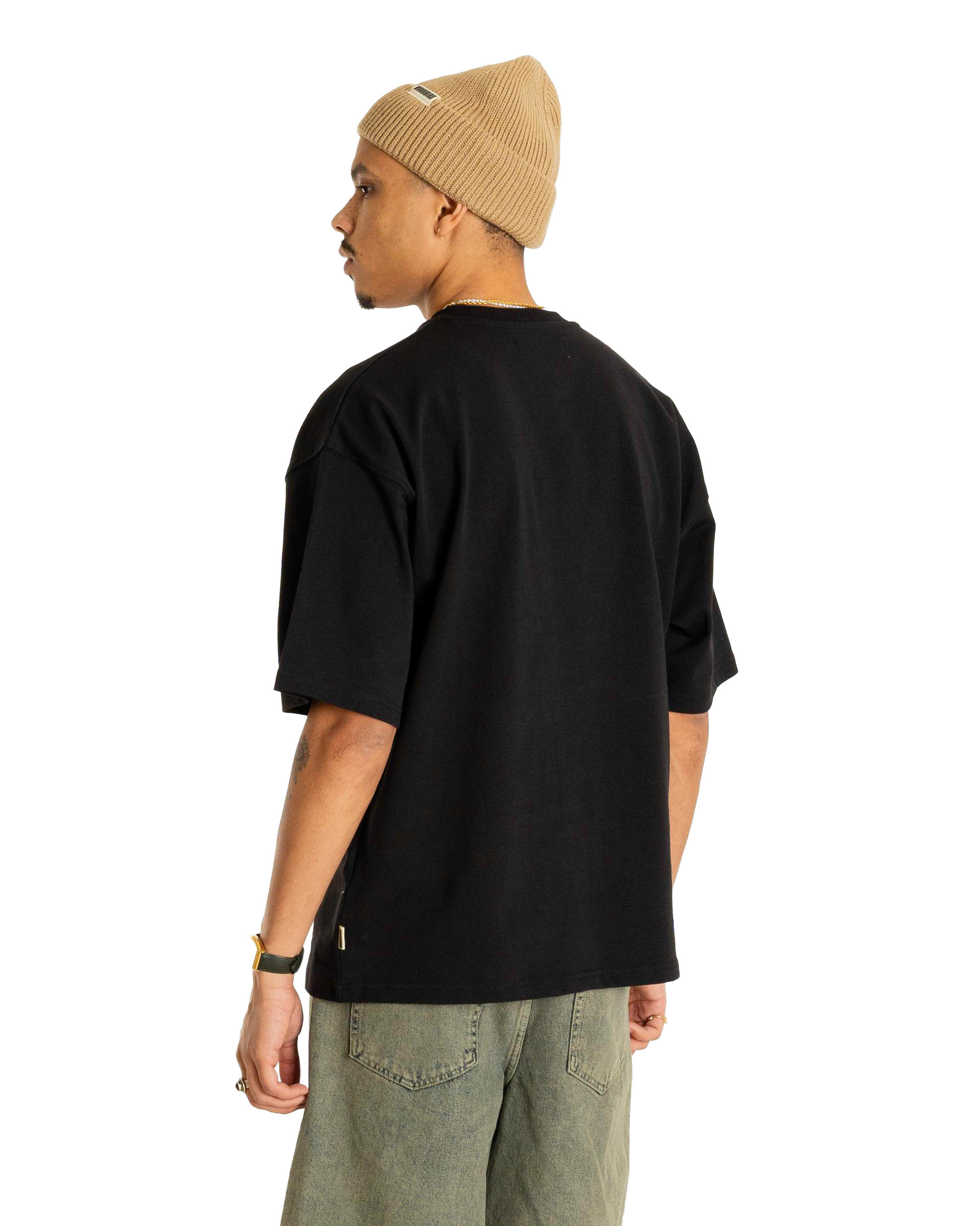 Woodbird WBBeam Base Tee T-Shirts Black
