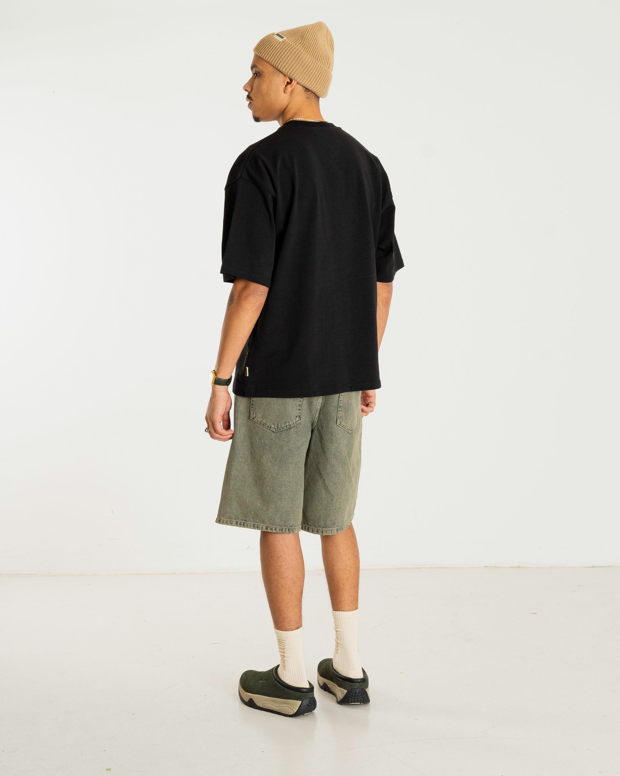 Woodbird WBBeam Base Tee T-Shirts Black