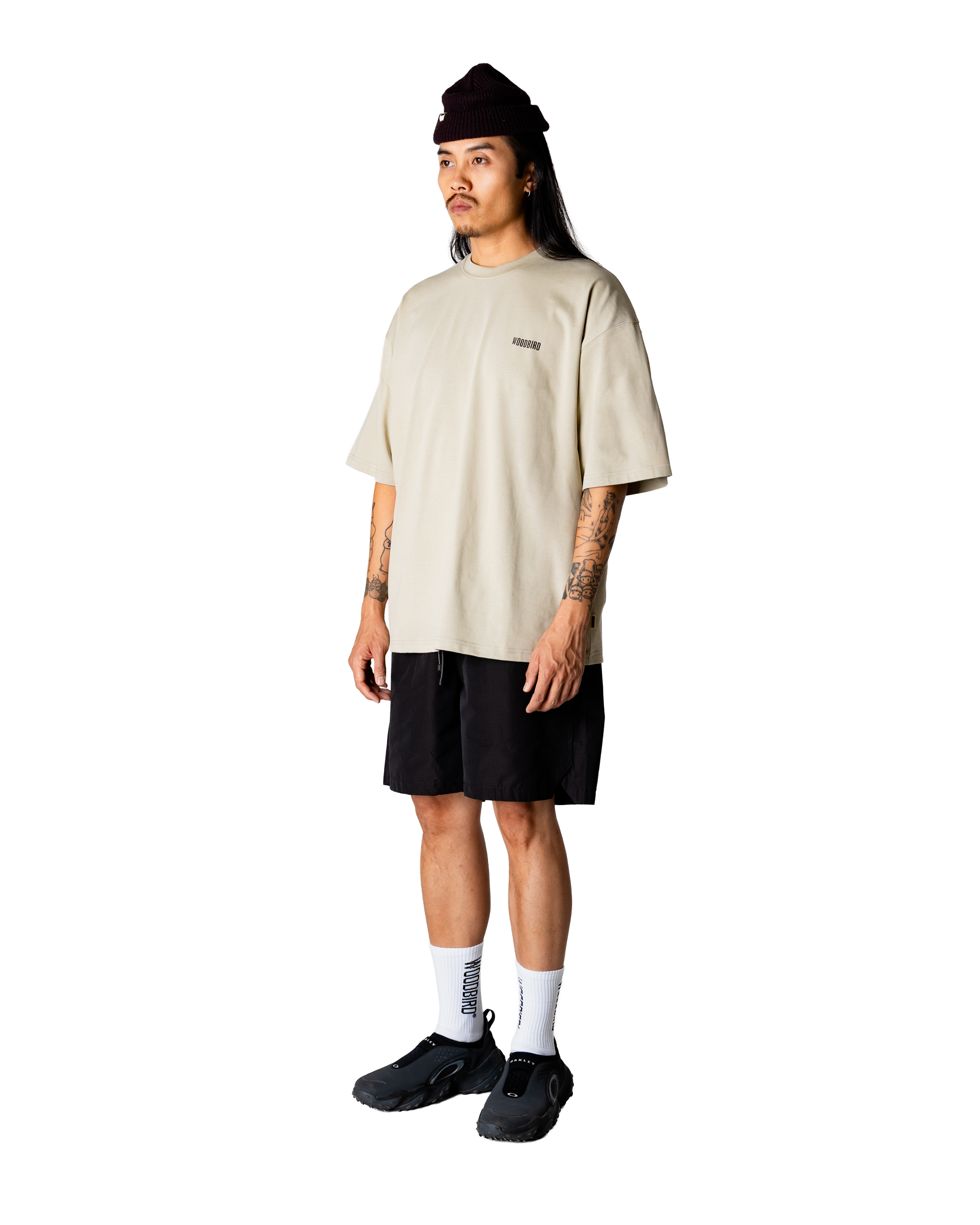 Woodbird WBBeam Book Tee T-Shirts Stone