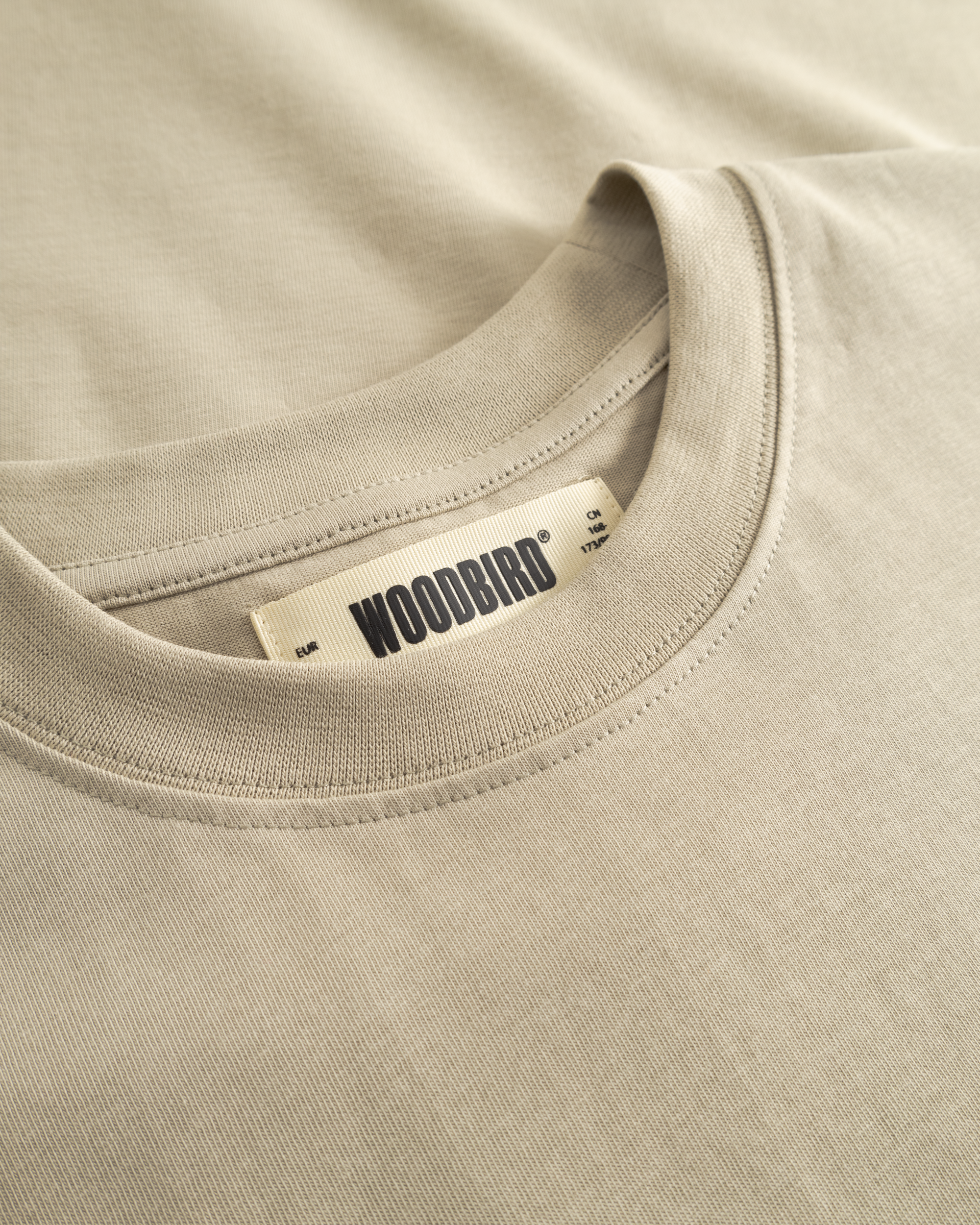Woodbird WBBeam Book Tee T-Shirts Stone