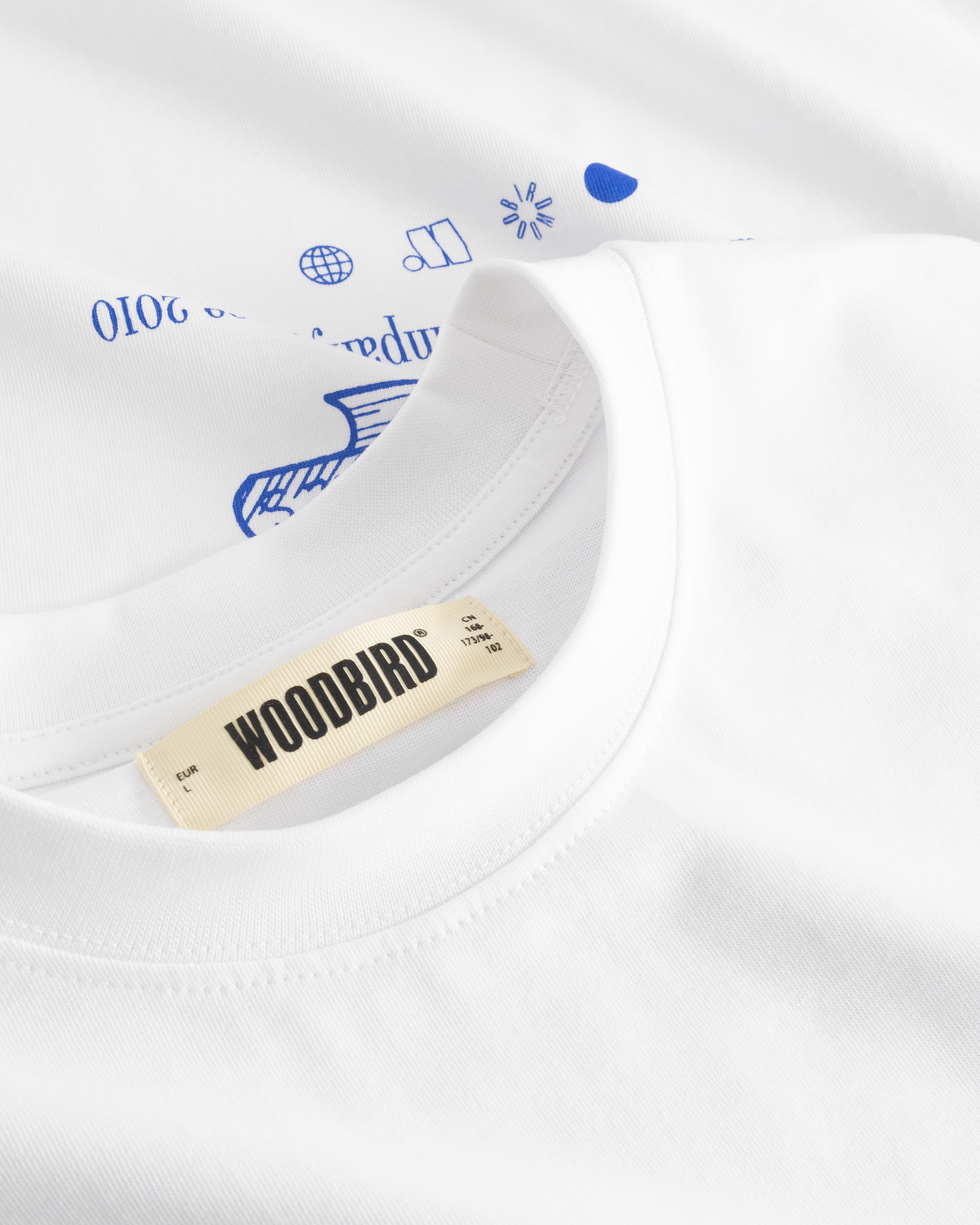 Woodbird WBBeam Book Tee T-Shirts White