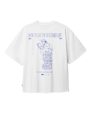 Woodbird WBBeam Book Tee T-Shirts White