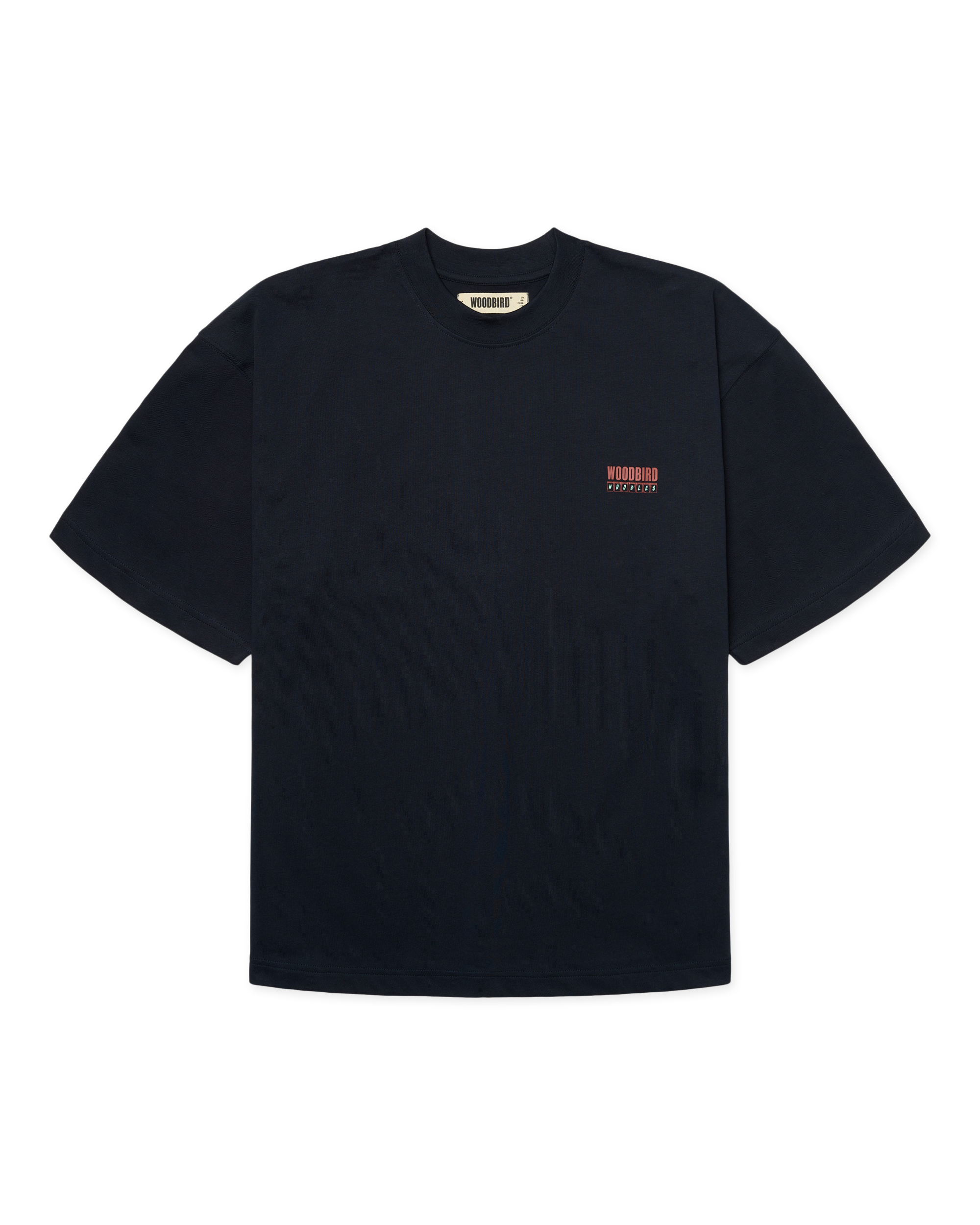 Woodbird WBBeam Cart Tee T-Shirts Dark Navy