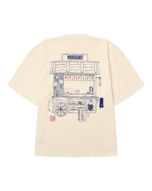 Woodbird WBBeam Cart Tee T-Shirts Off White
