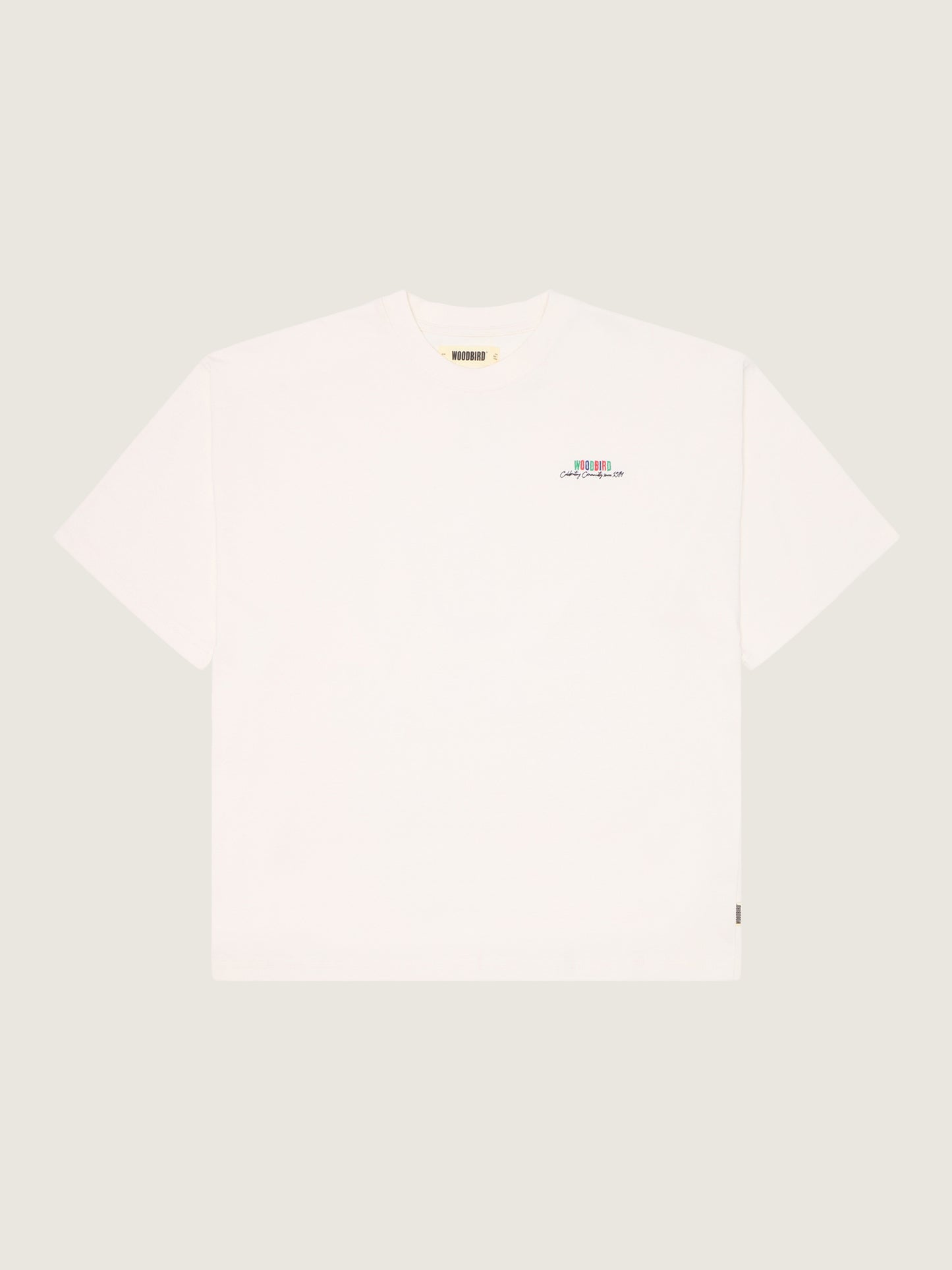 Woodbird WBBeam Culture Tee T-Shirts Off White