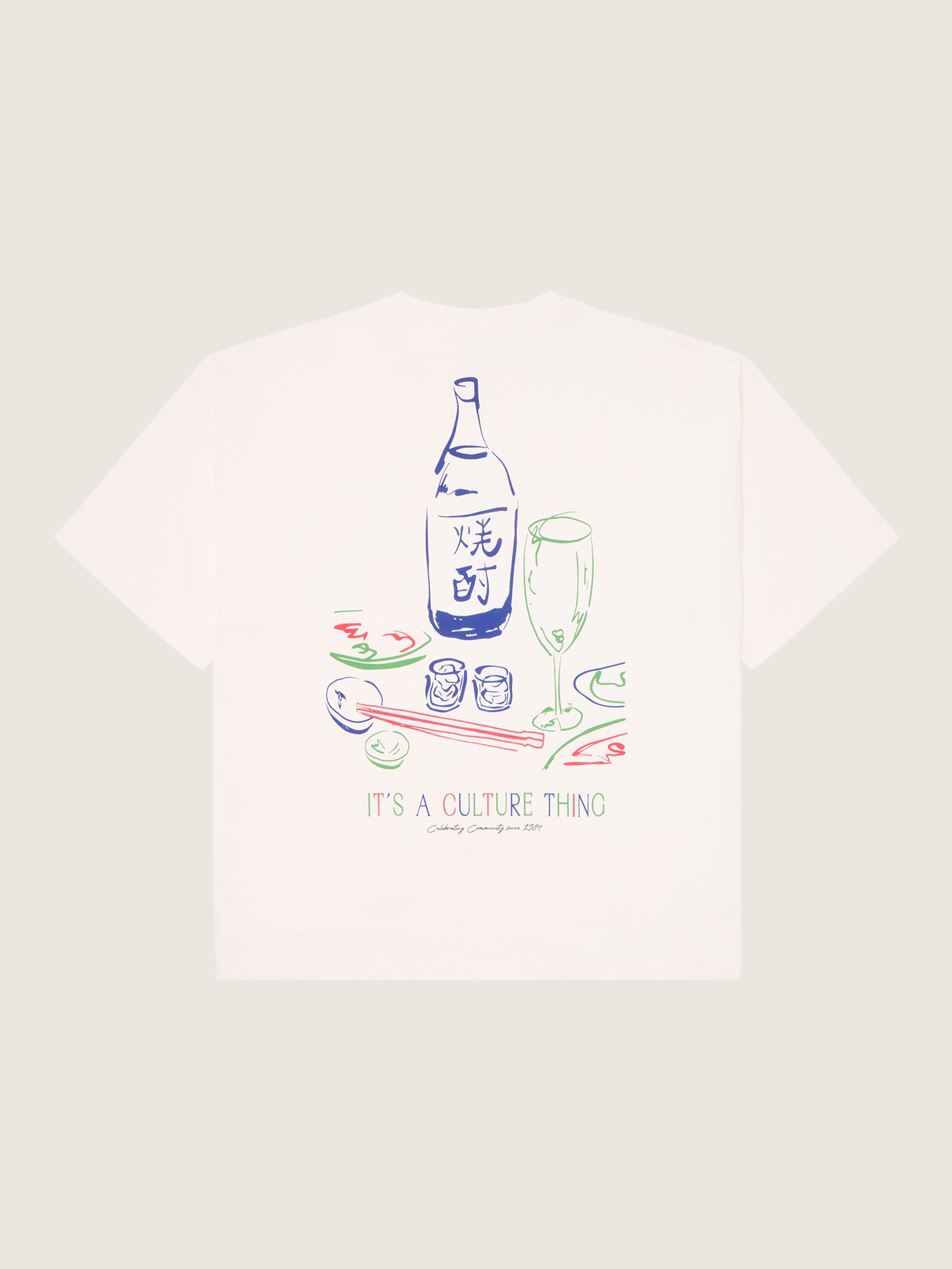 Woodbird WBBeam Culture Tee T-Shirts Off White