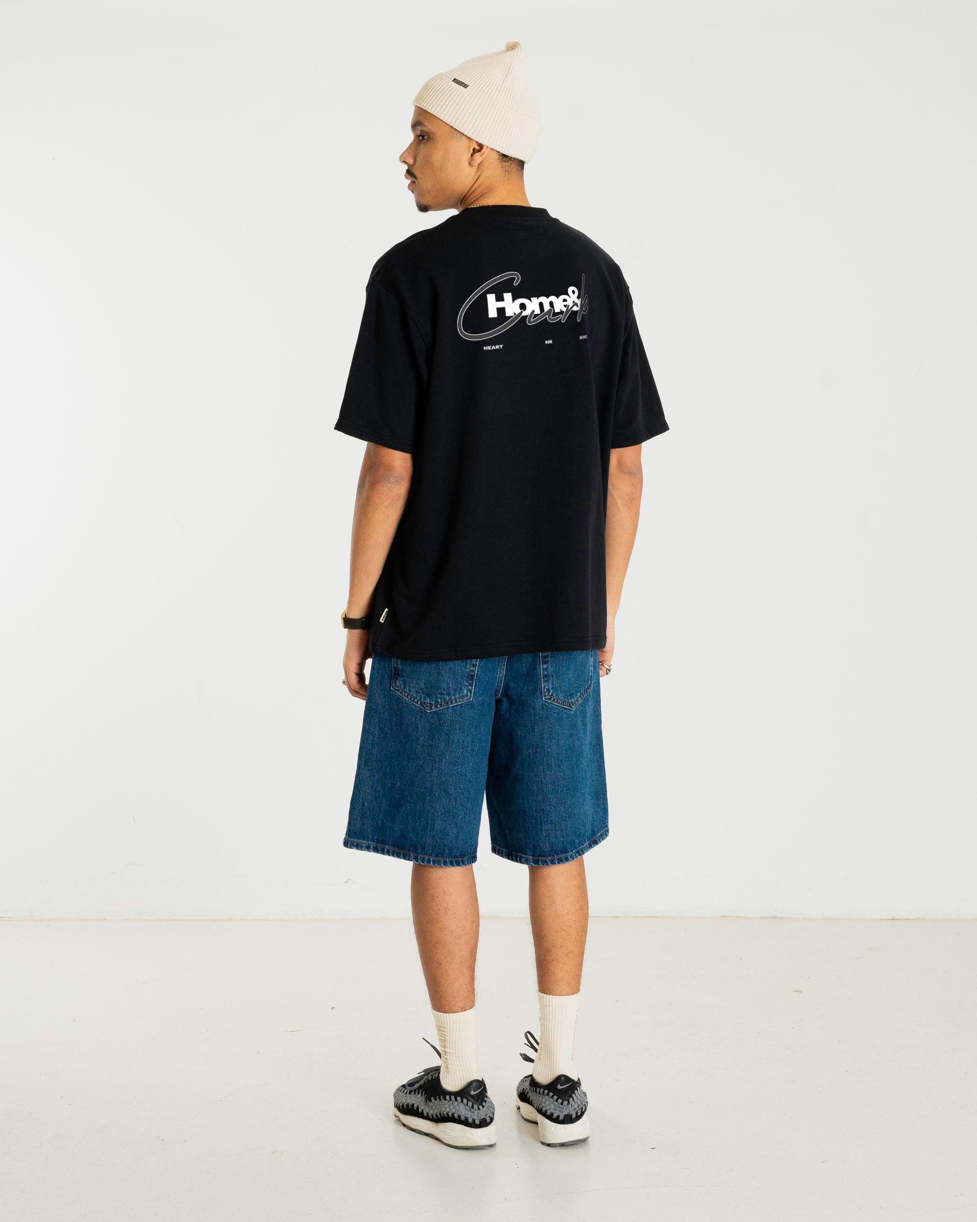 Woodbird WBBeam Curb Tee T-Shirts Black