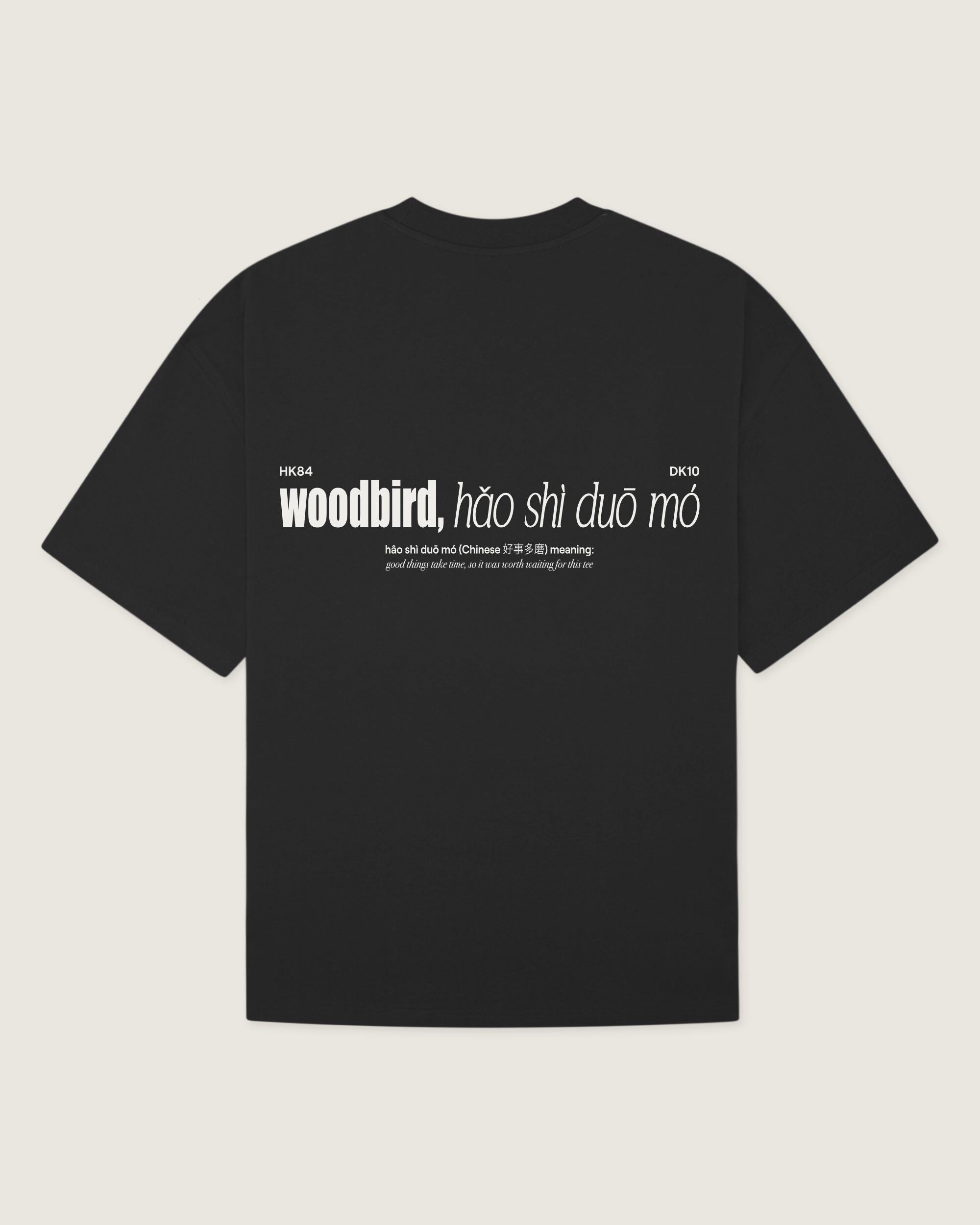 Woodbird WBBeam Hao Tee T-Shirts Black