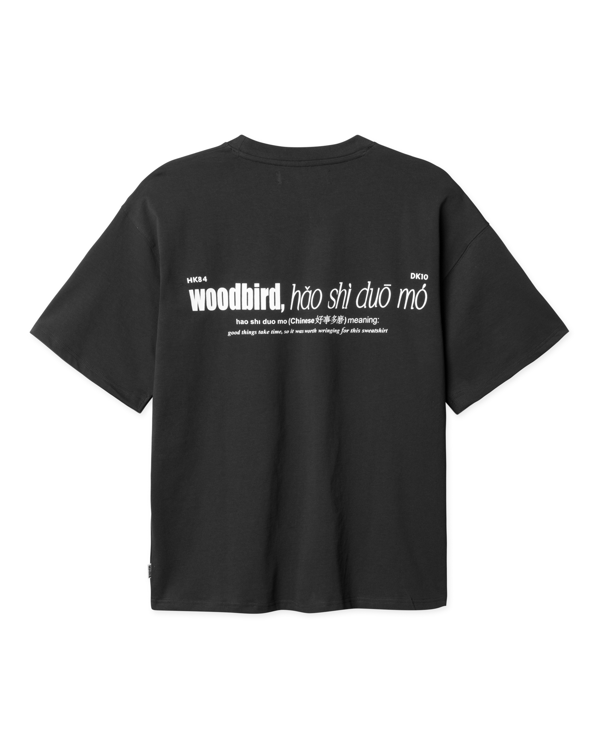 Woodbird WBBeam Hao Tee T-Shirts Black