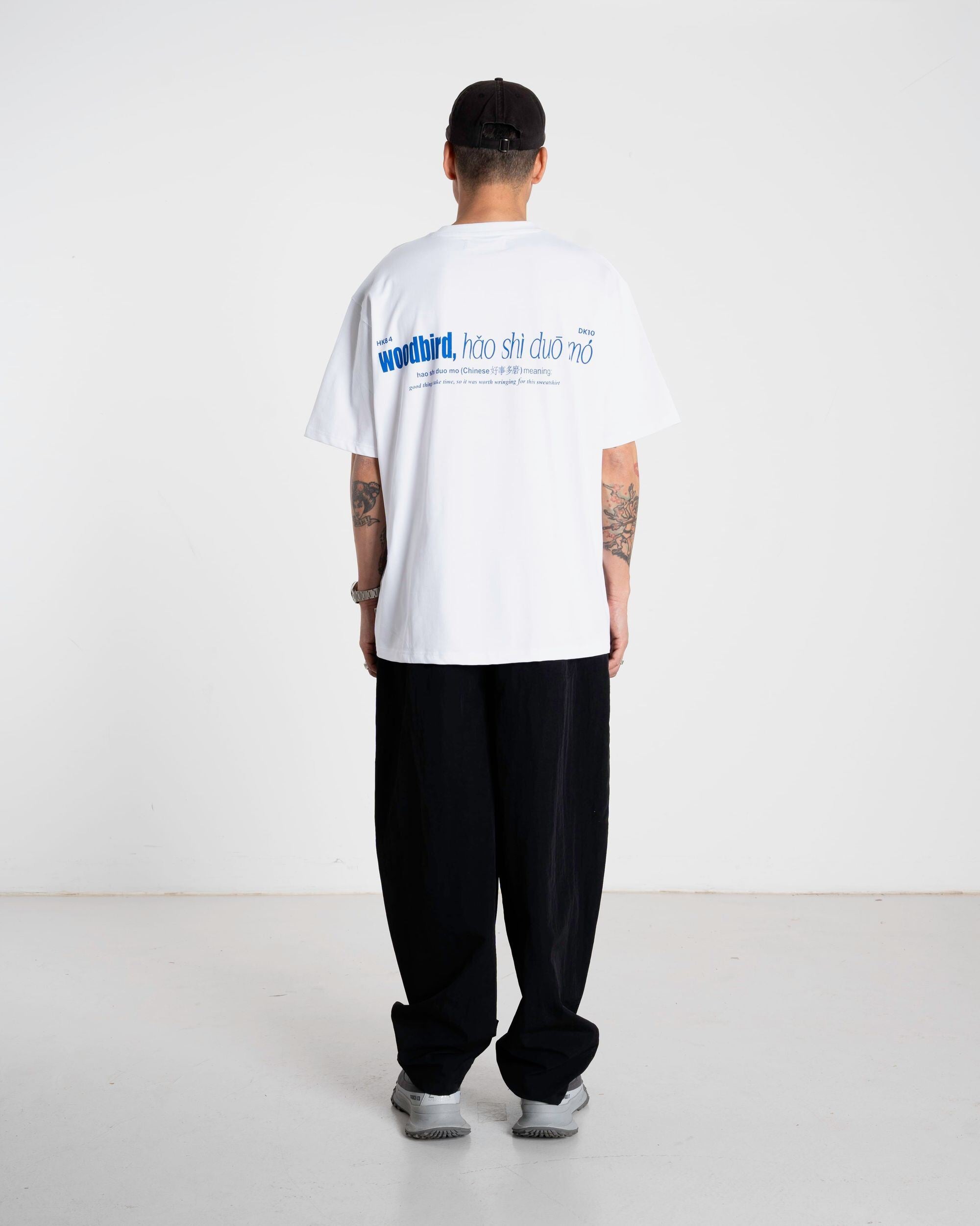 Woodbird WBBeam Hao Tee T-Shirts White