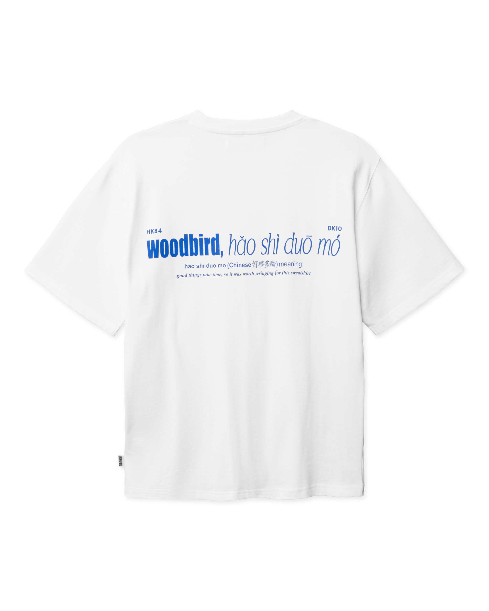 Woodbird WBBeam Hao Tee T-Shirts White