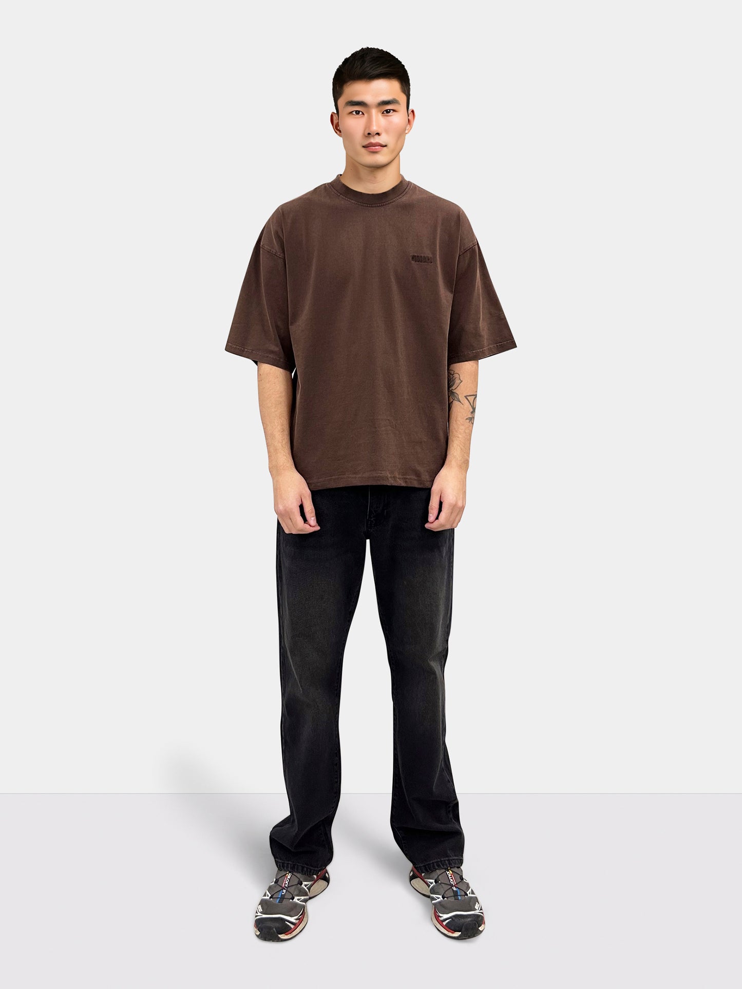 Woodbird WBBeam Home Tee T-Shirts Brown