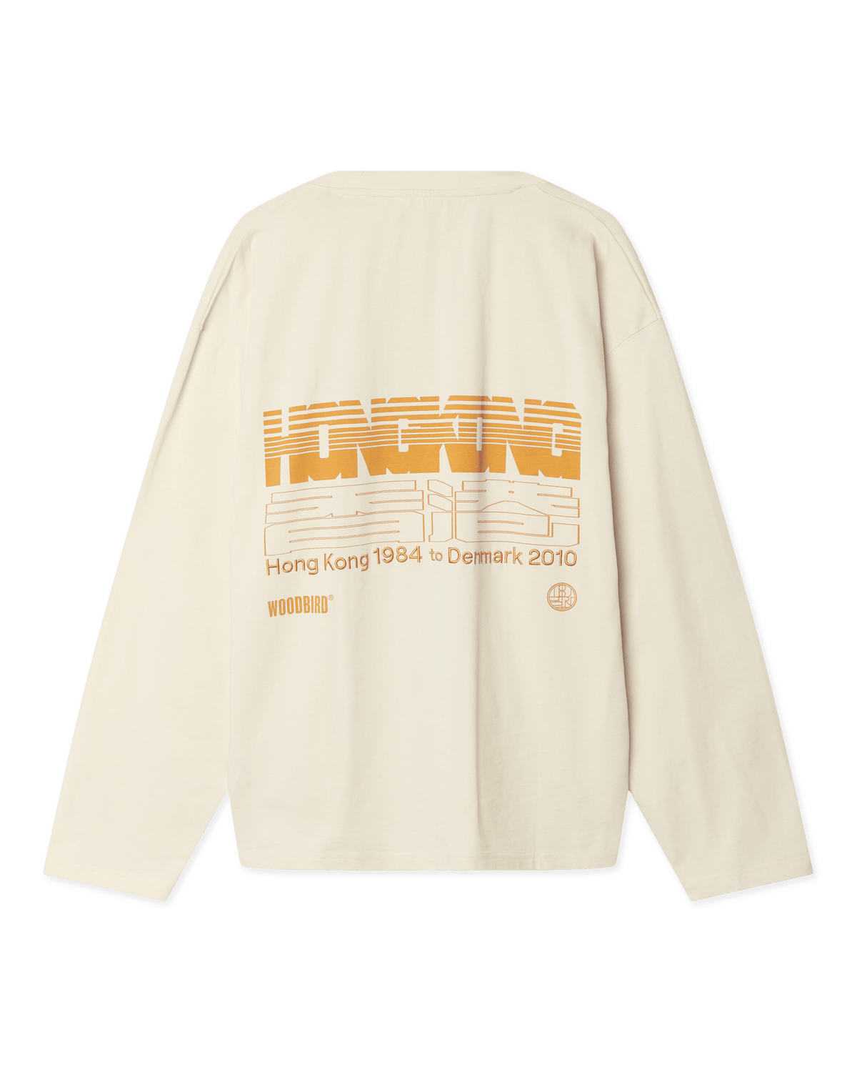 Woodbird WBBeam LS Retro Tee T-Shirts Off White