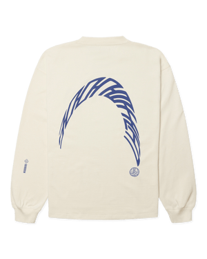 Woodbird WBBeam LS Warp Tee T-Shirts Off White