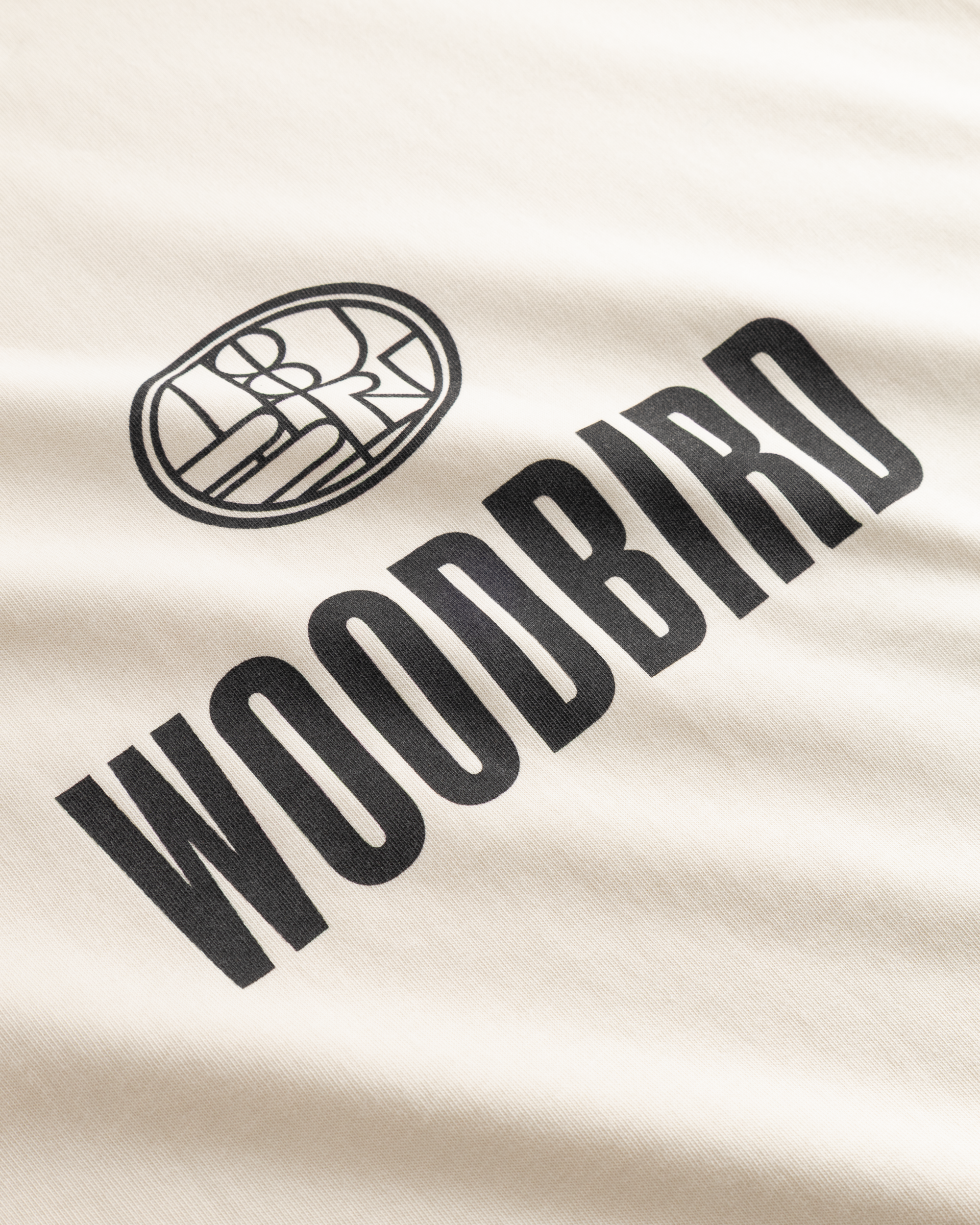 Woodbird WBBeam L/S Nine Tee T-Shirts Off White