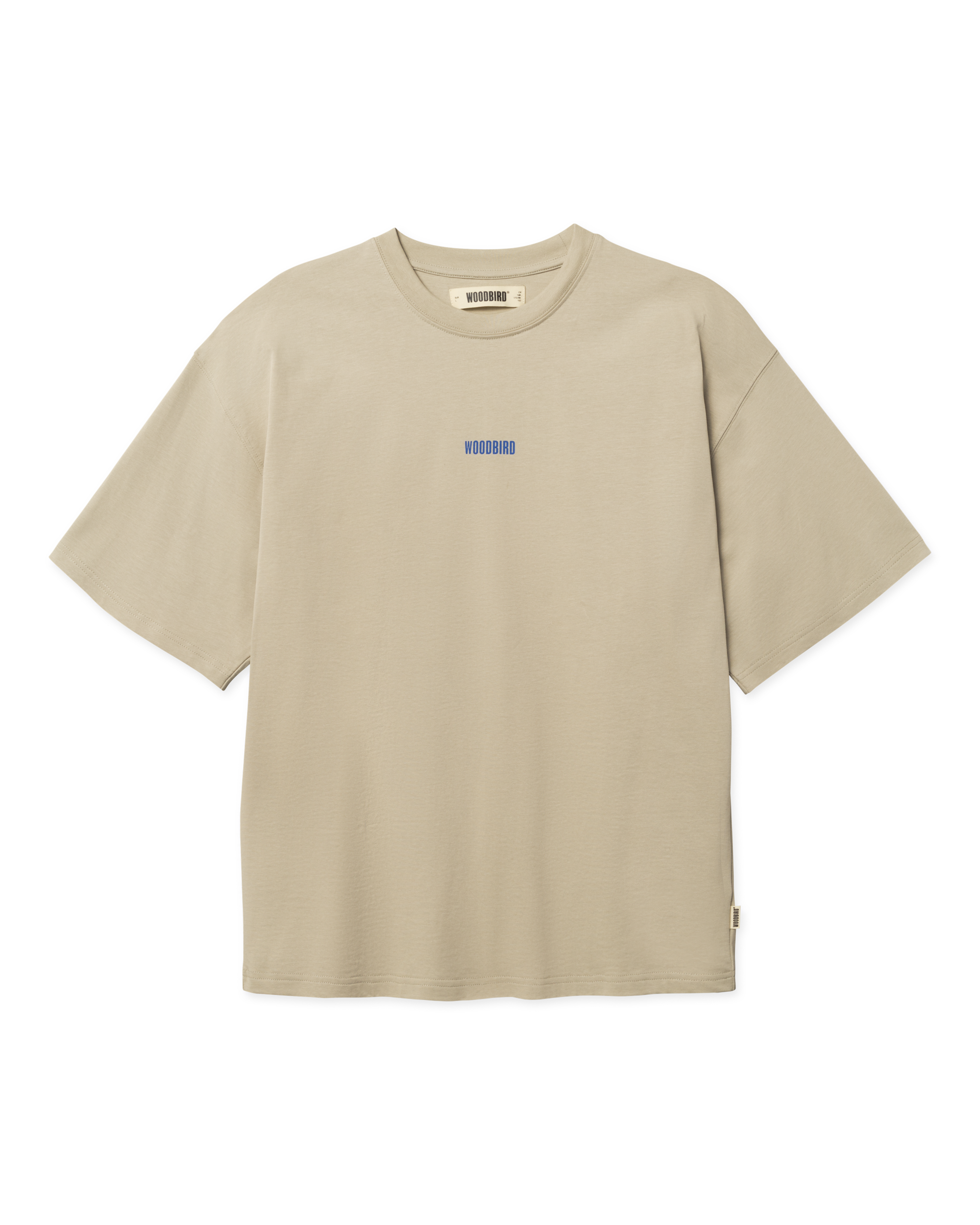 Woodbird WBBeam Lion Tee T-Shirts Stone