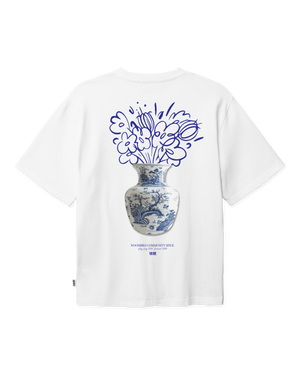 Woodbird WBBeam Ming Tee T-Shirts White