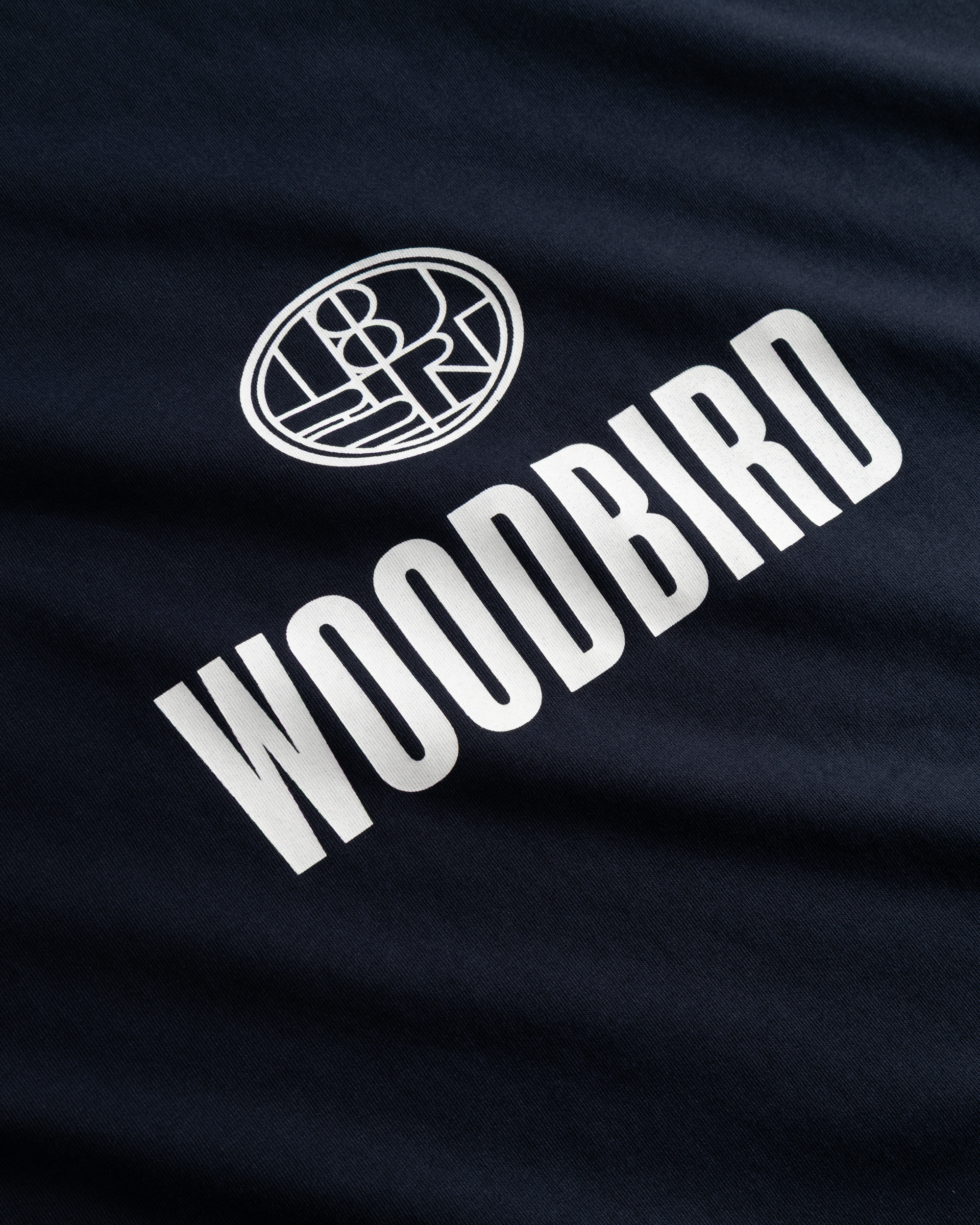 Woodbird WBBeam Nine Tee T-Shirts Dark Navy