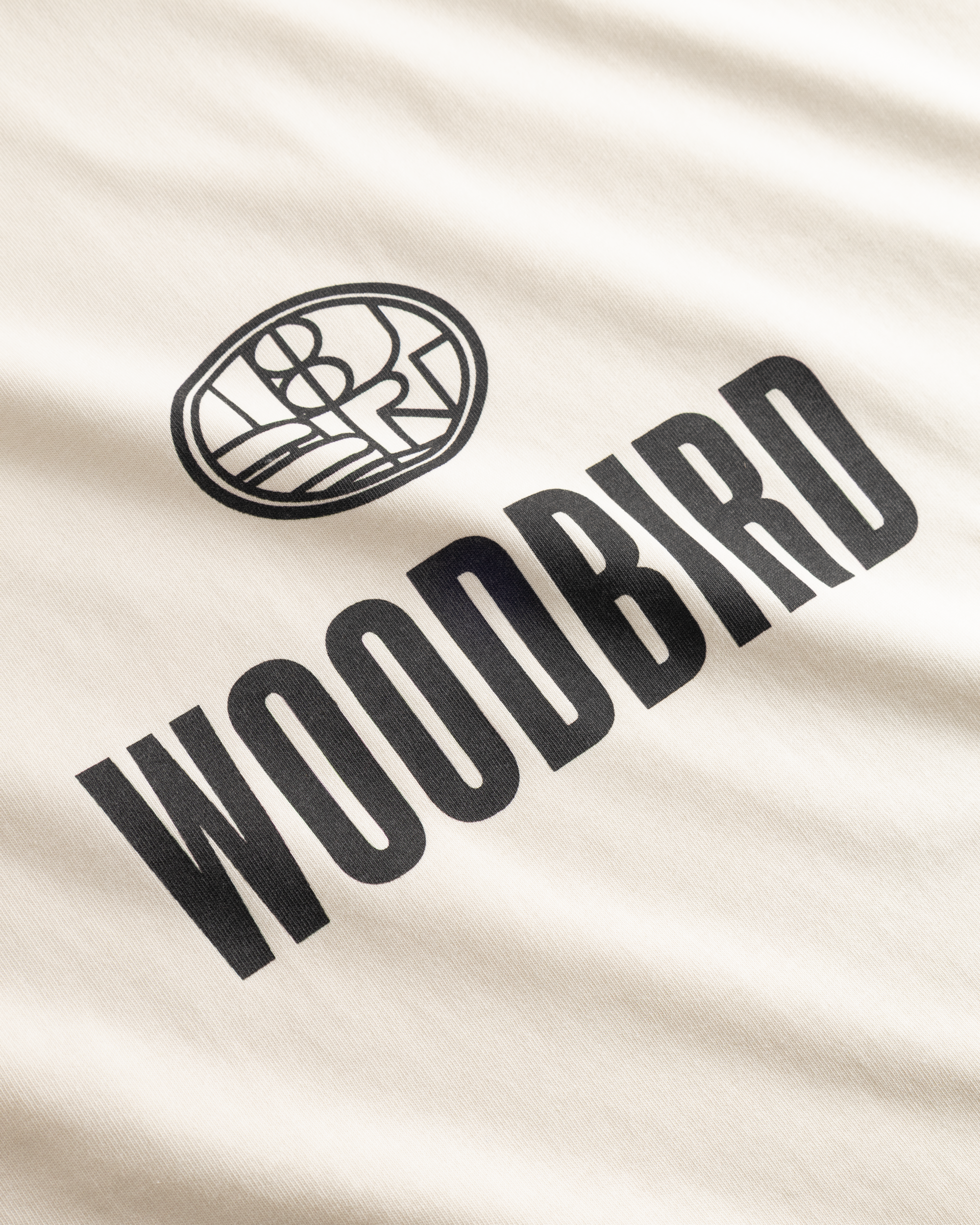 Woodbird WBBeam Nine Tee T-Shirts Off White
