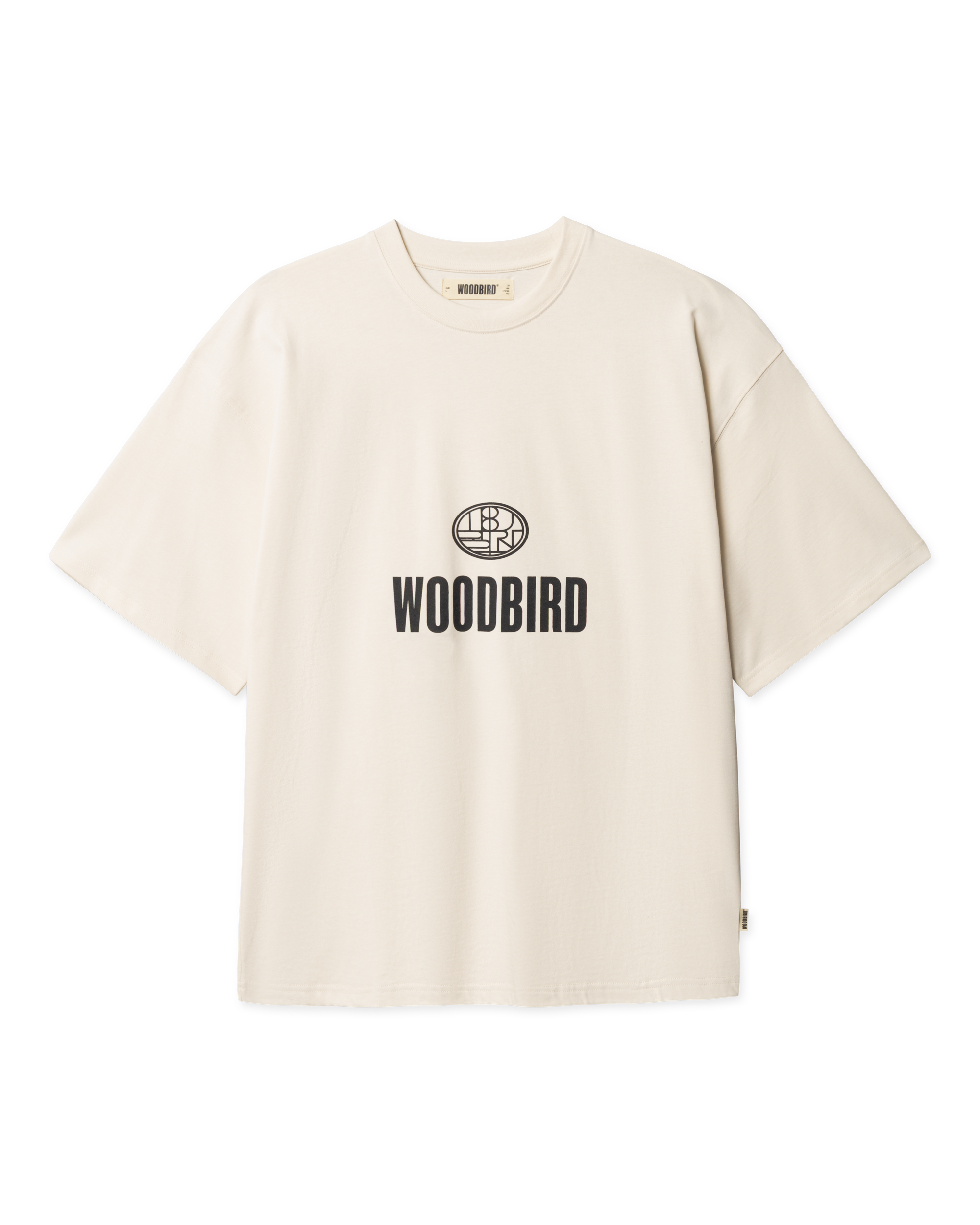 Woodbird WBBeam Nine Tee T-Shirts Off White