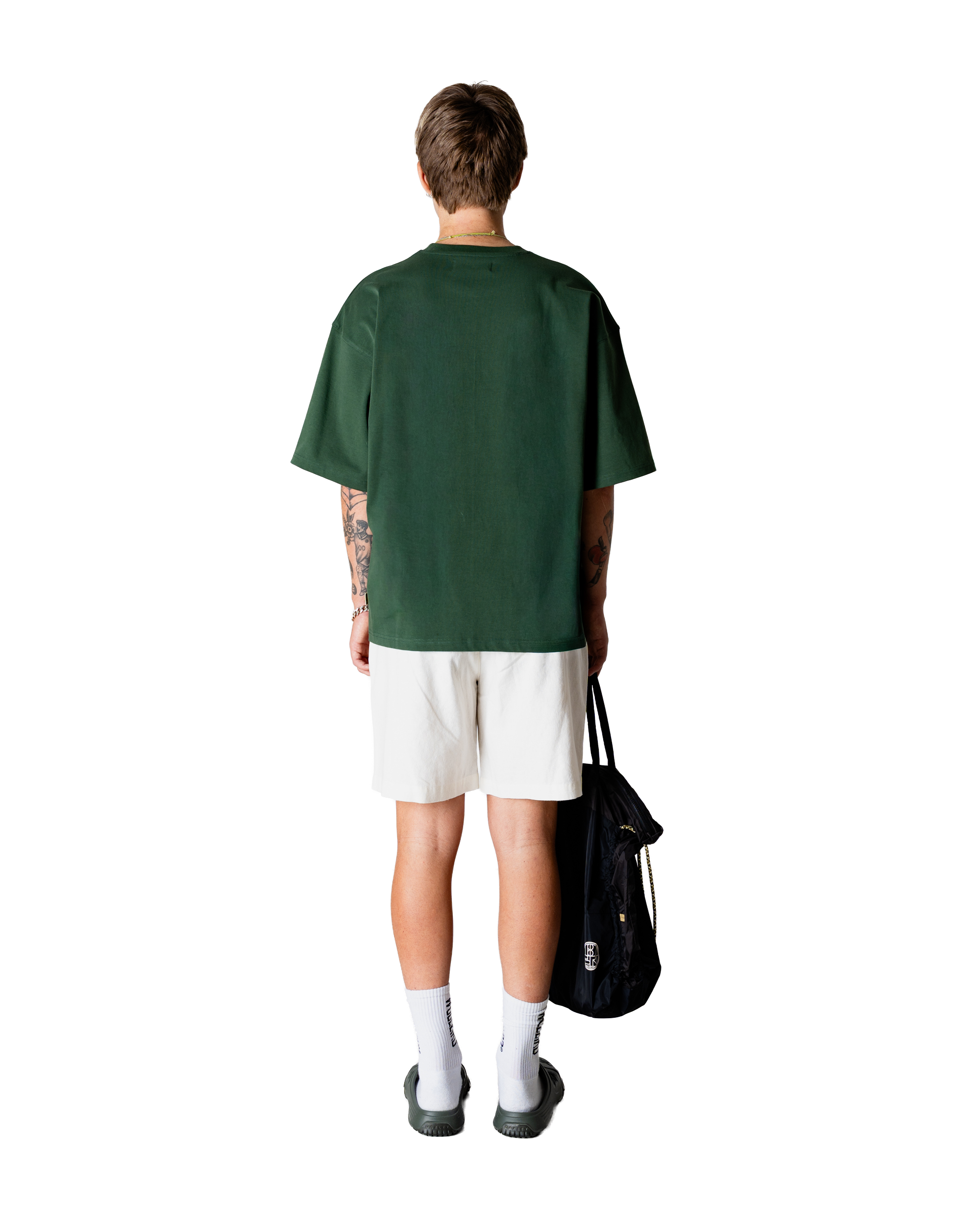 Woodbird WBBeam Nine Tee T-Shirts Pine Green