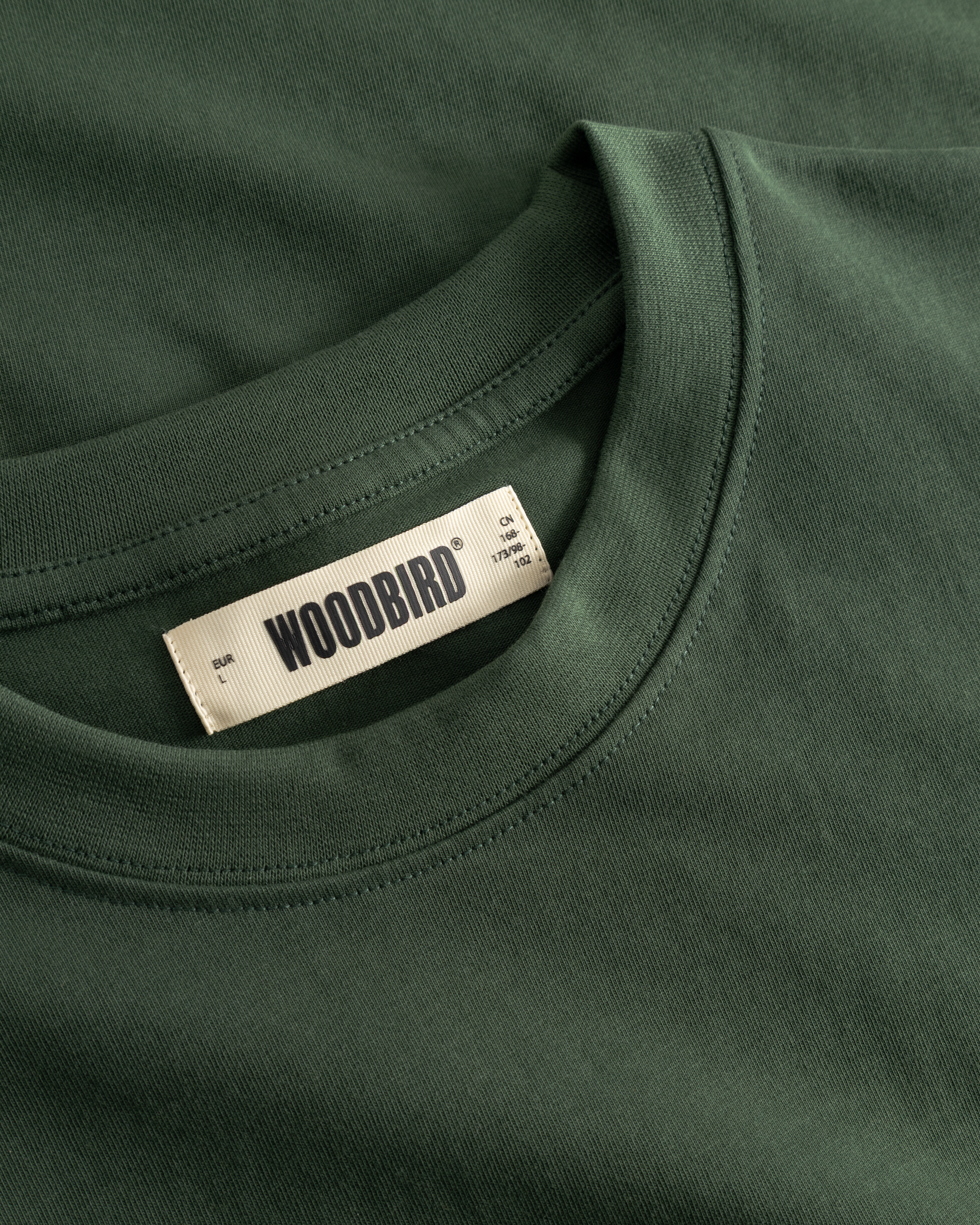 Woodbird WBBeam Nine Tee T-Shirts Pine Green