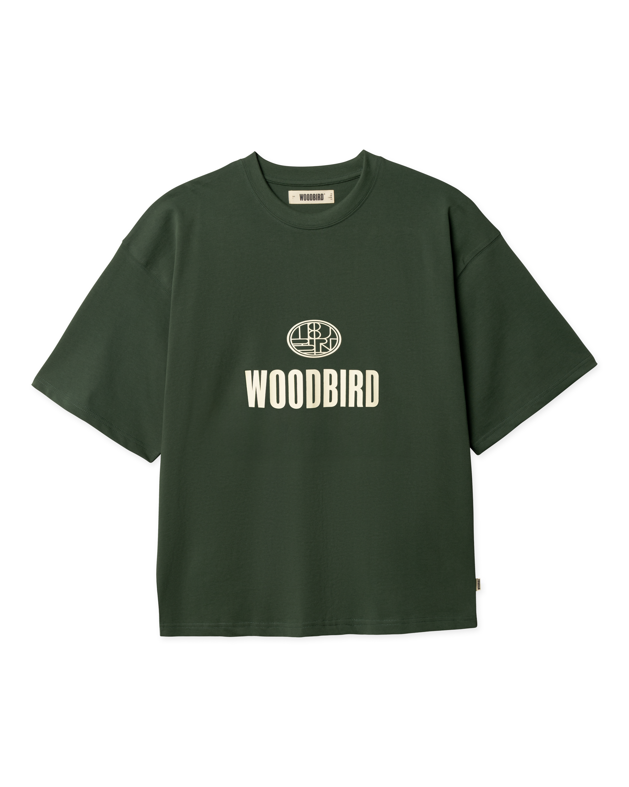 Woodbird WBBeam Nine Tee T-Shirts Pine Green