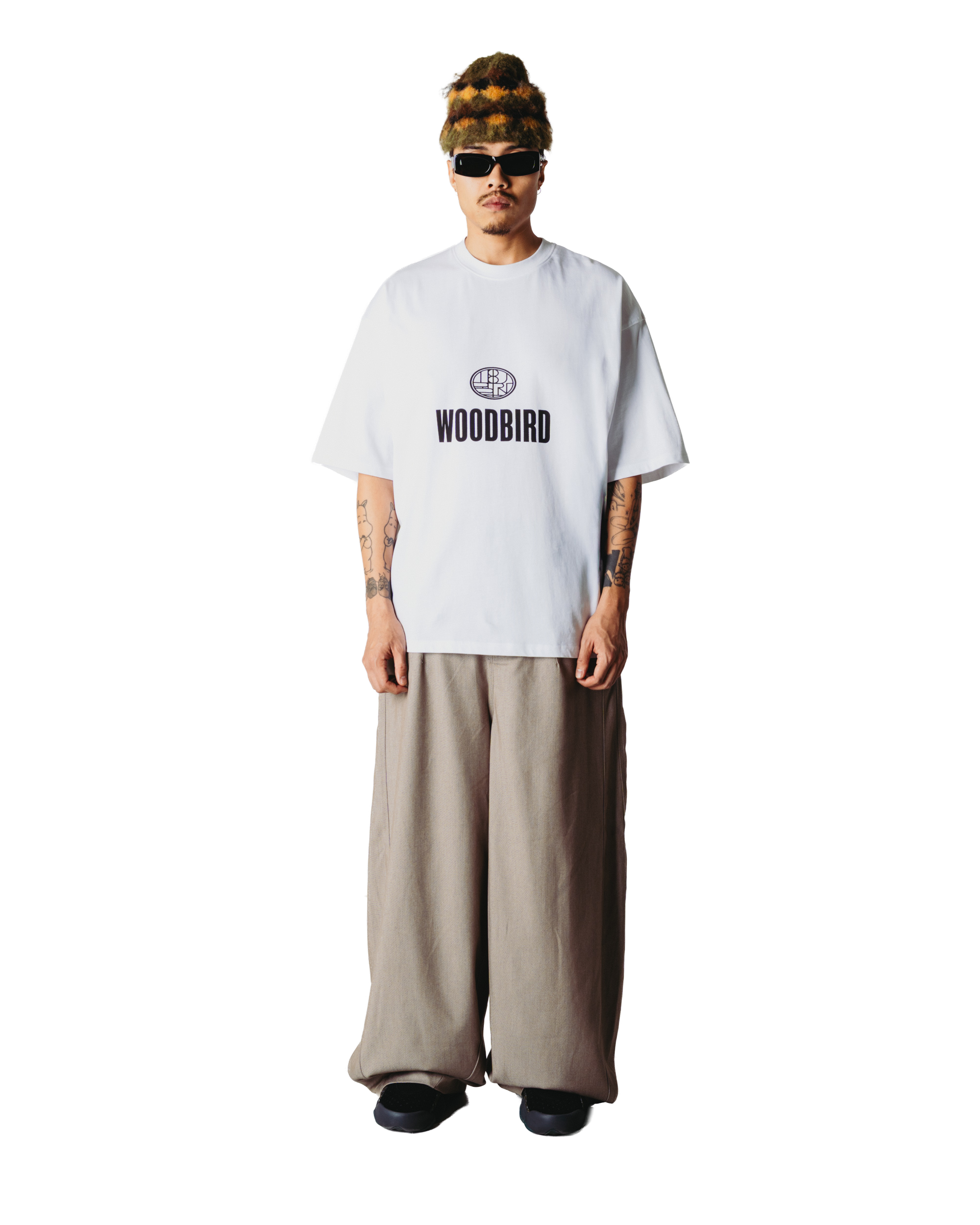 Woodbird WBBeam Nine Tee T-Shirts White