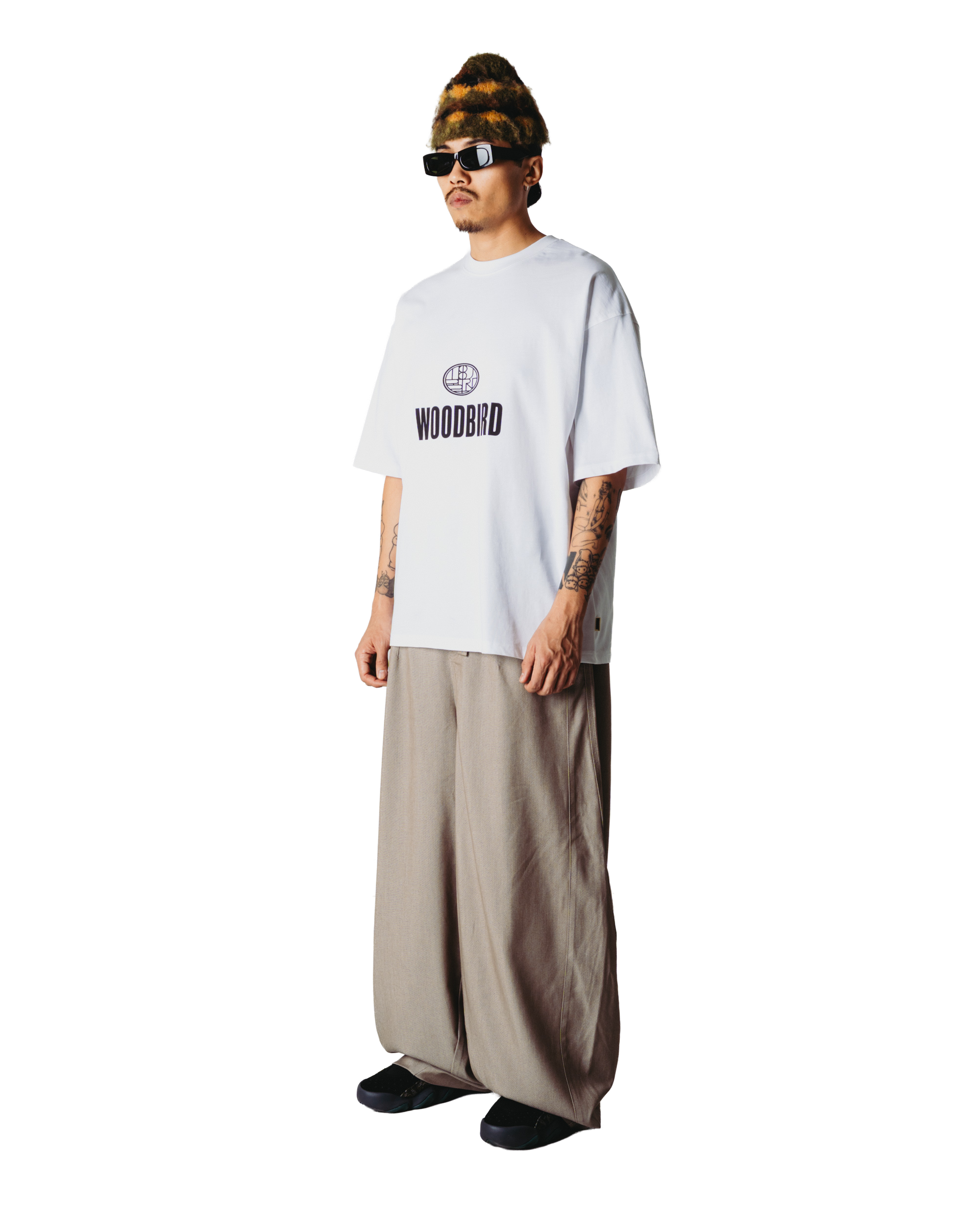 Woodbird WBBeam Nine Tee T-Shirts White