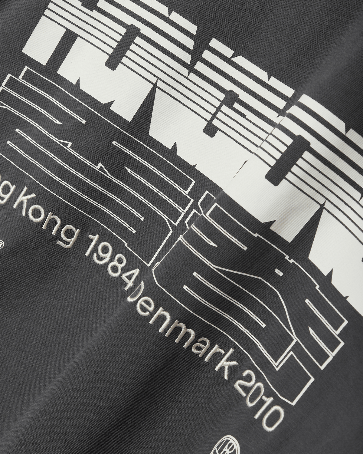 Woodbird WBBeam Retro Tee T-Shirts Slate Blue